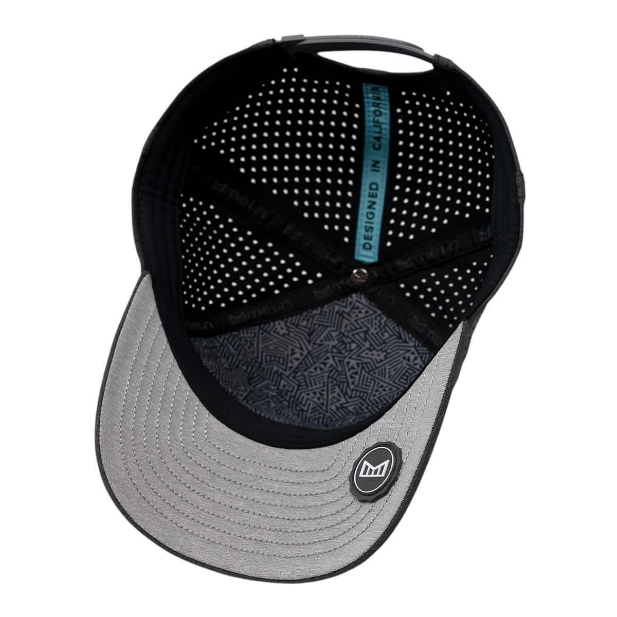 Melin-Odysea-Stacked-Hydro-Snapback-Hat-Heather-Charcoal