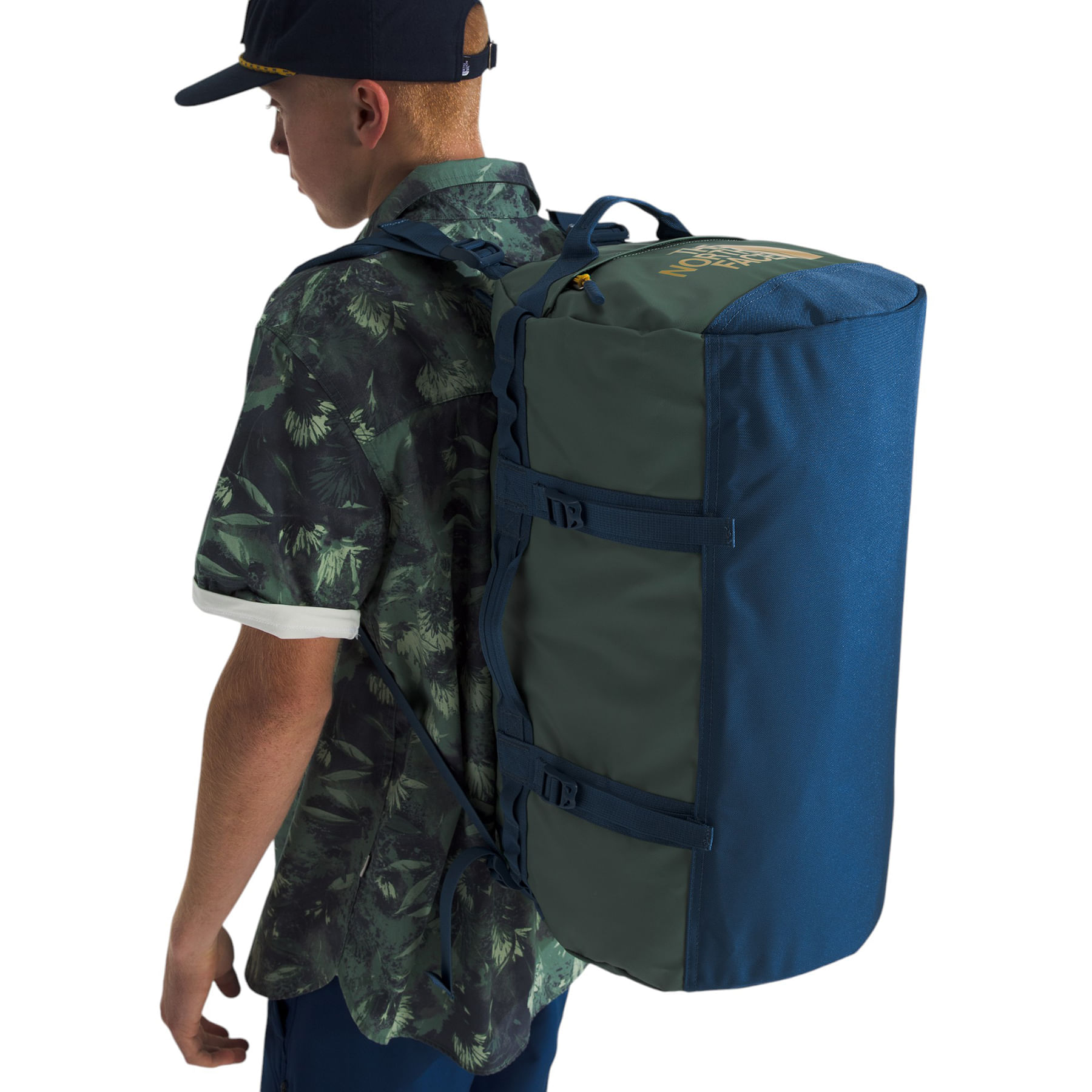 The-North-Face-Base-Camp-Duffel-Bag---S-Duck-Green---Shady-Blue
