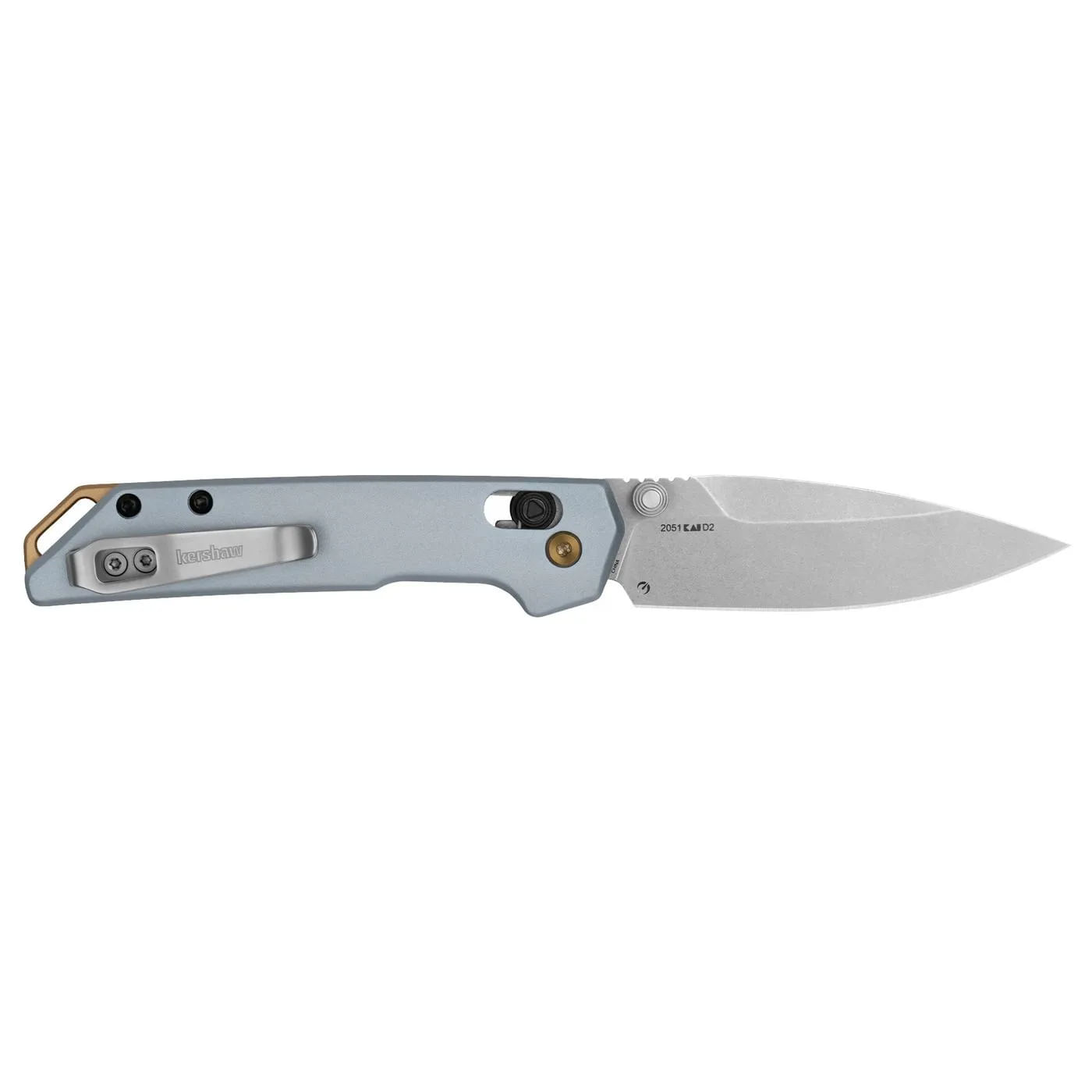Kershaw Mini Iridium Knife - Ice Blue 3"