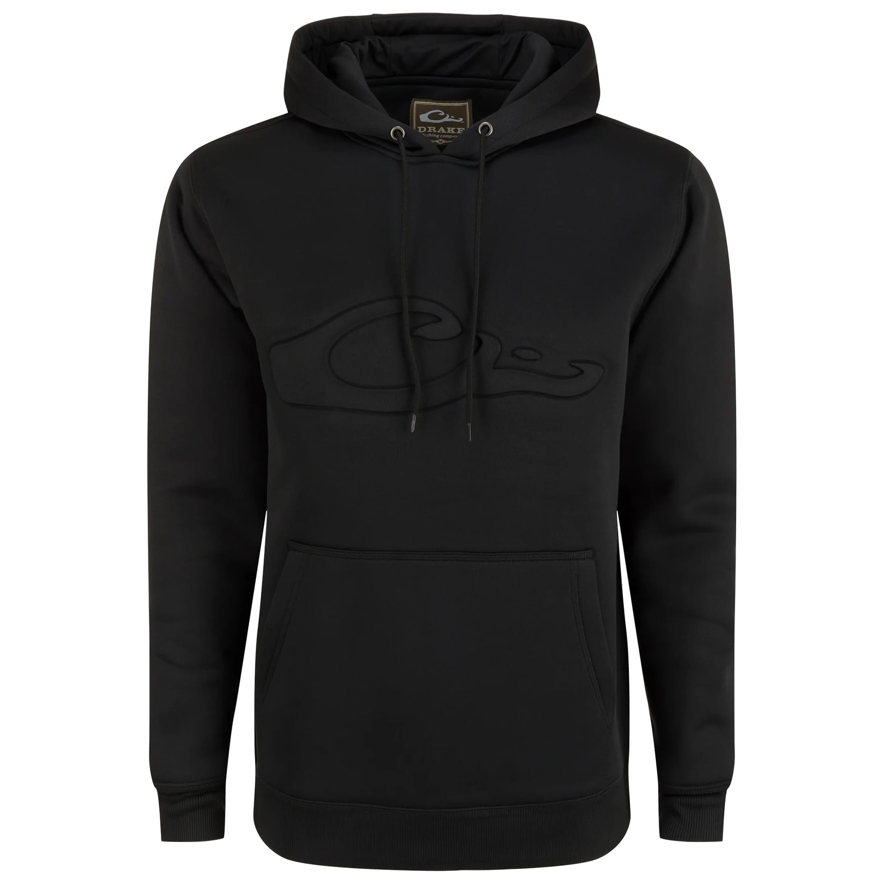 Drake-Waterfowl-Back-Eddy-Embossed-Hoodie---Men-s-Black