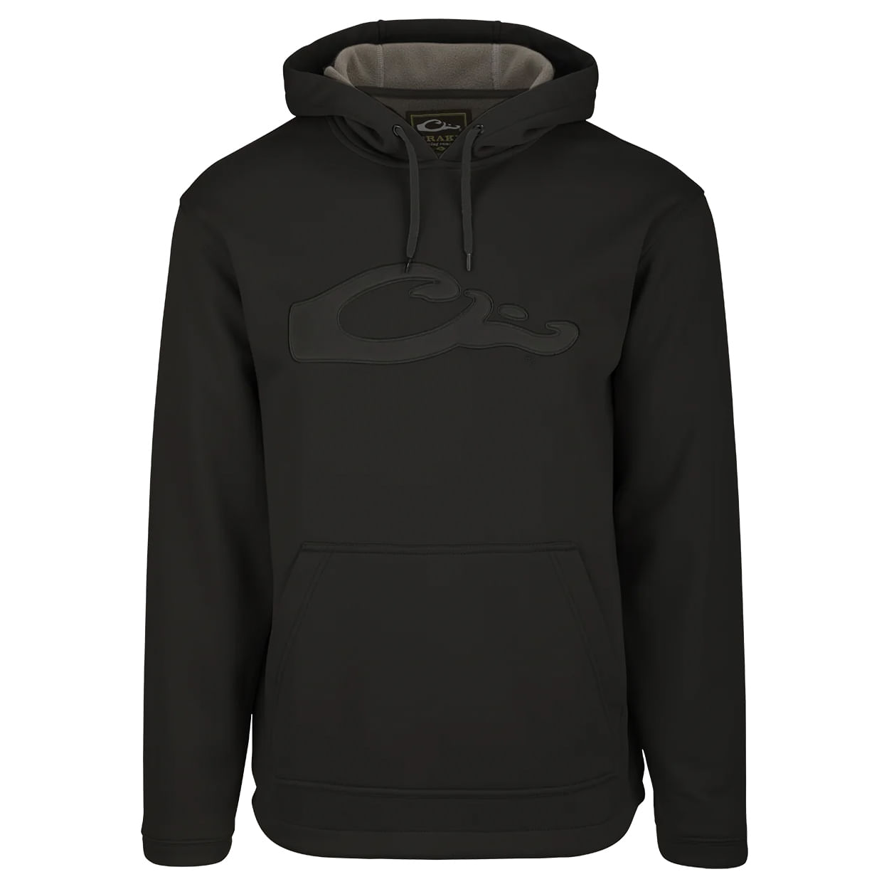 Drake-Waterfowl-LST-Silencer-Fleece-Lined-Hoodie---Men-s-Black