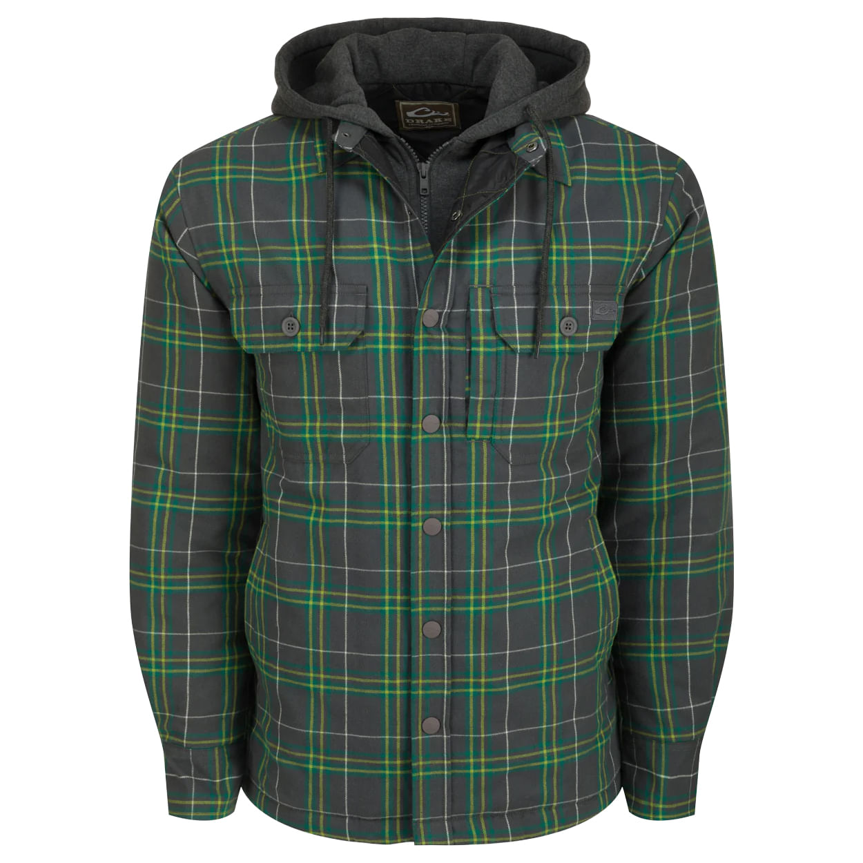 Drake-Waterfowl-The-Campfire-Flannel-Hoodie---Men-s-Castlerock-Grey