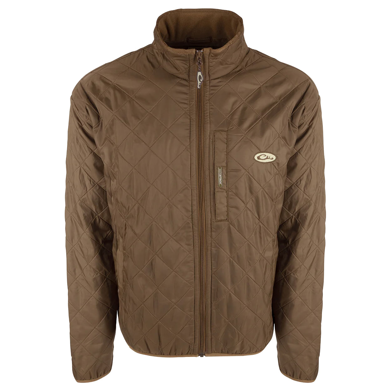 Drake-Waterfowl-Delta-Fleece-Lined-Quilted-Jacket---Men-s-Tobacco