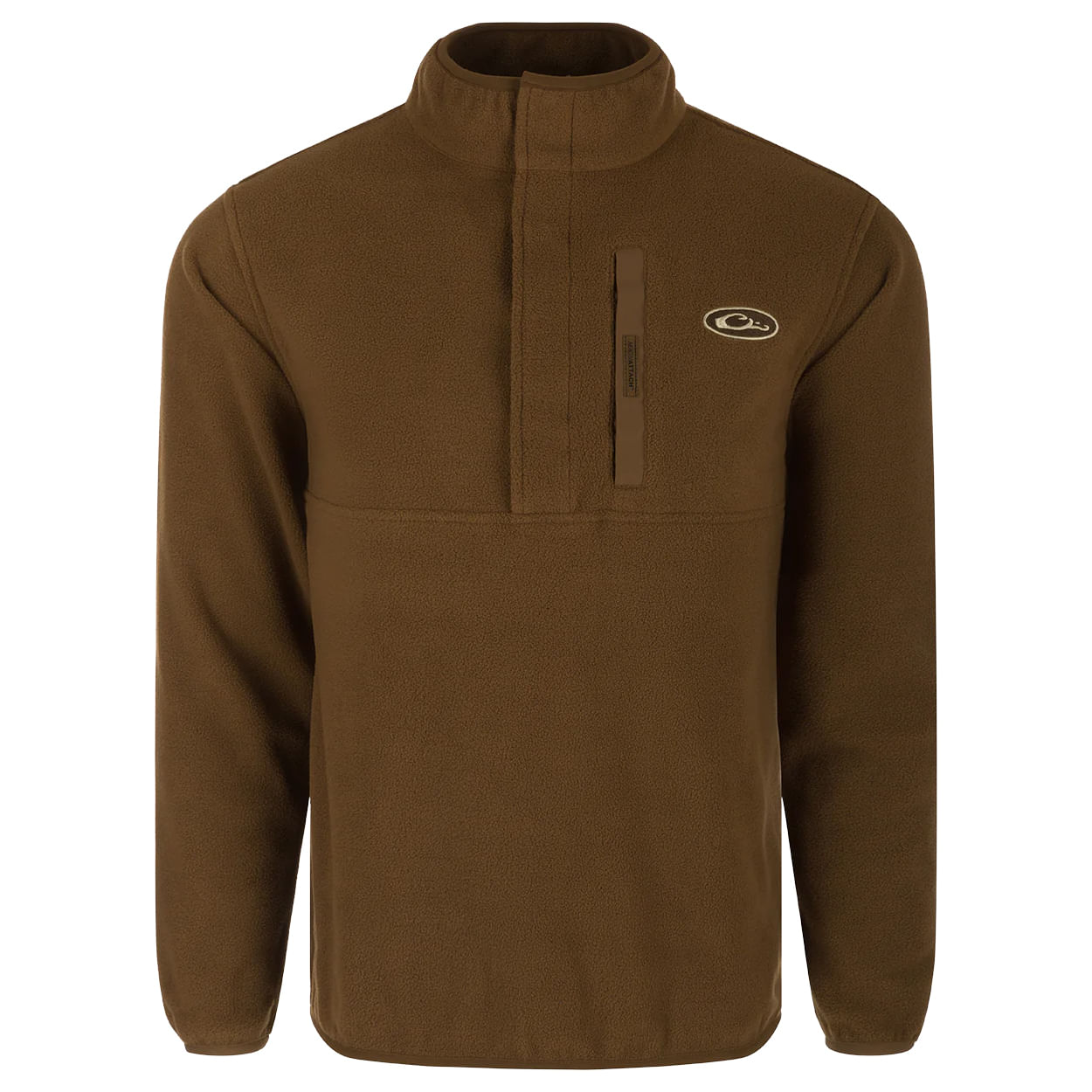 Drake-Waterfowl-Camp-Fleece-Pullover-2.0---Men-s-Cocoa