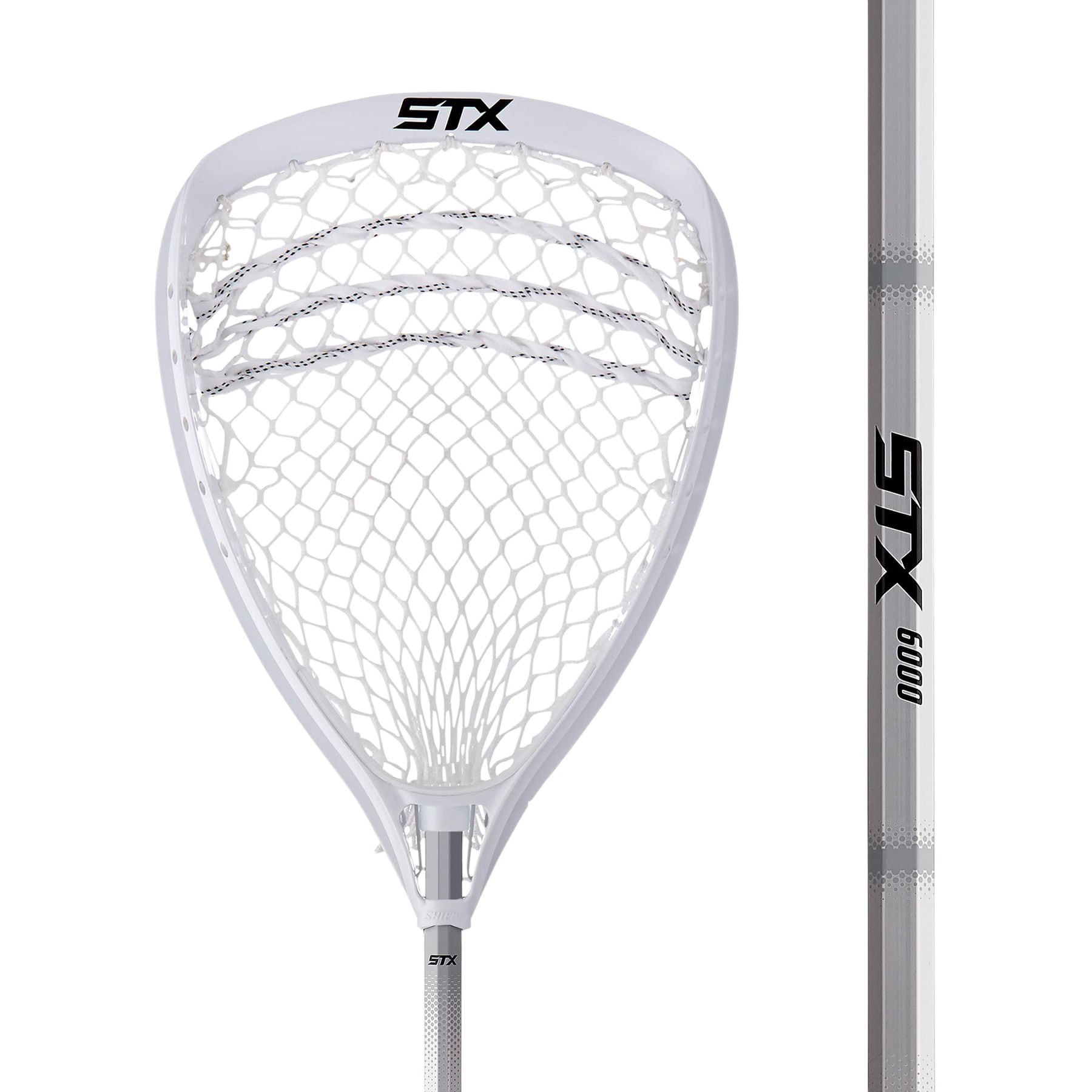 STX-Shield-100-Complete-Goalie-Lacrosse-Stick-White---White---Platinum