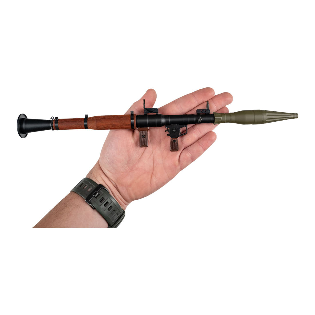 Goat-Guns--Bugout--Miniature-RPG-Model-Black---Wood