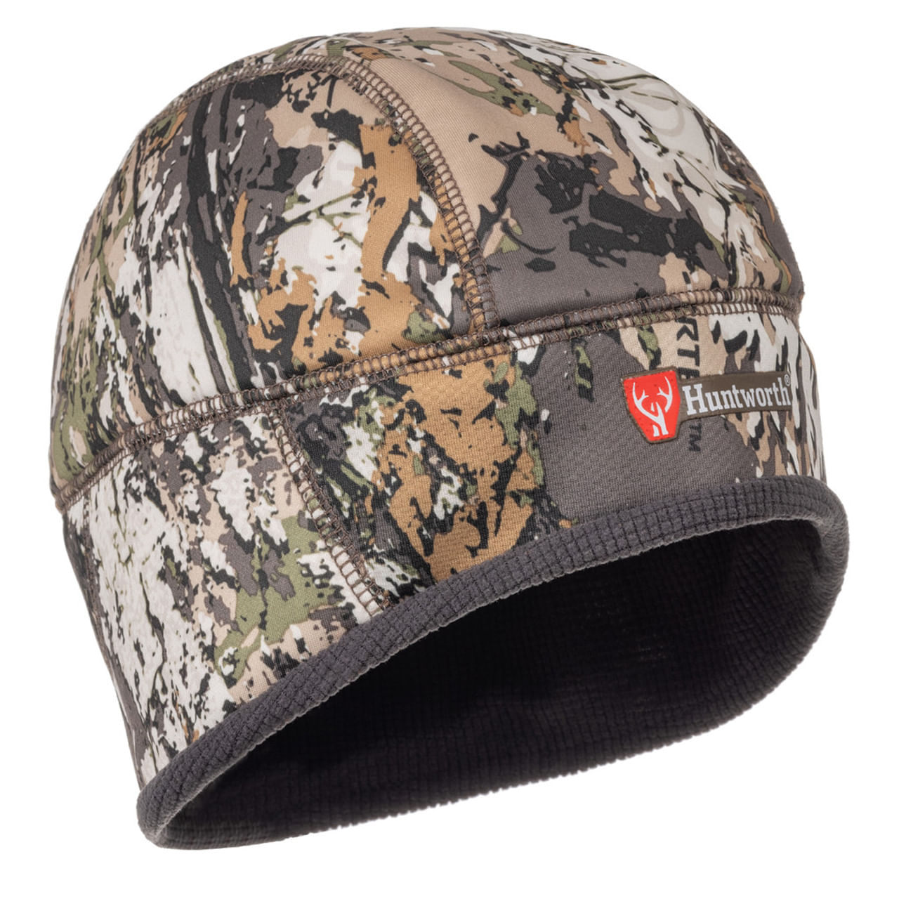 Huntworth-Bard-Midweight-Grid-Fleece-Lined-Beanie-Vertek
