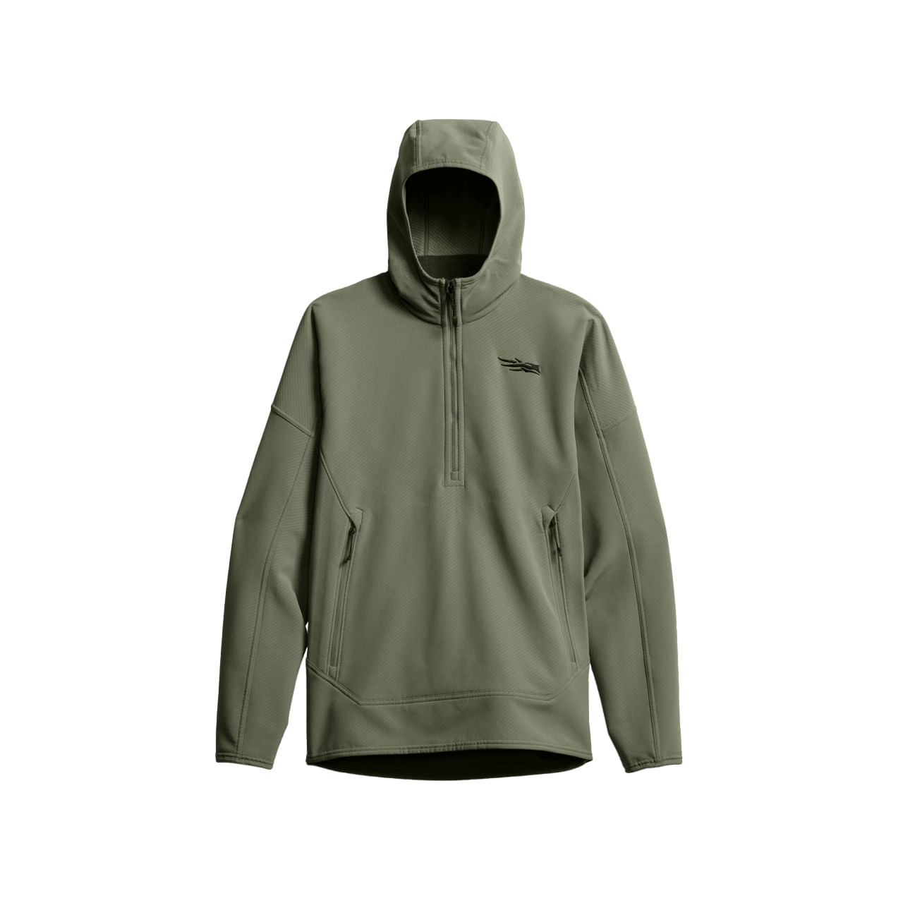 SITKA-Alpha-Fleece-Hoodie---Men-s-Olive-Green
