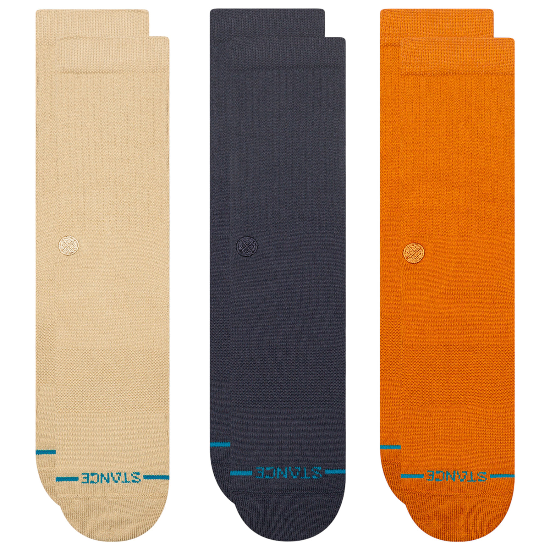 Stance-Icon-Crew-Sock---Men-s-Sand