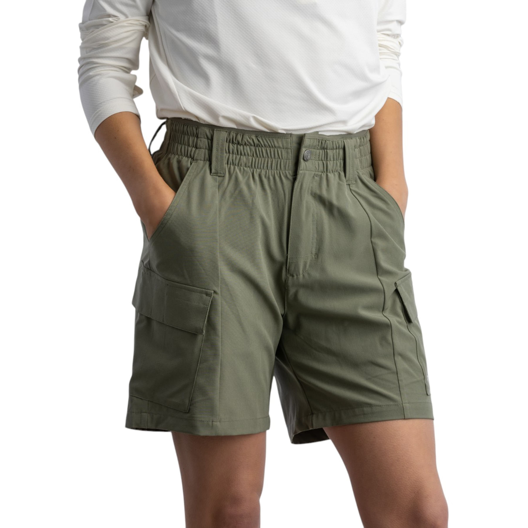 LIV-Outdoor-Cascade-Short---Women-s-Dark-Green