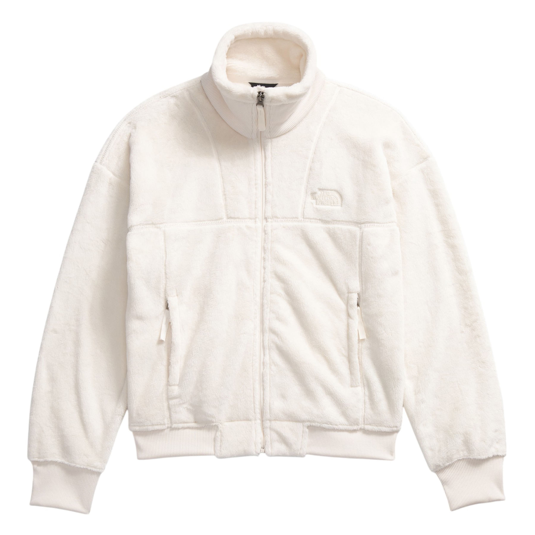 The-North-Face-Osito-Lux-Jacket---Women-s-White-Dune