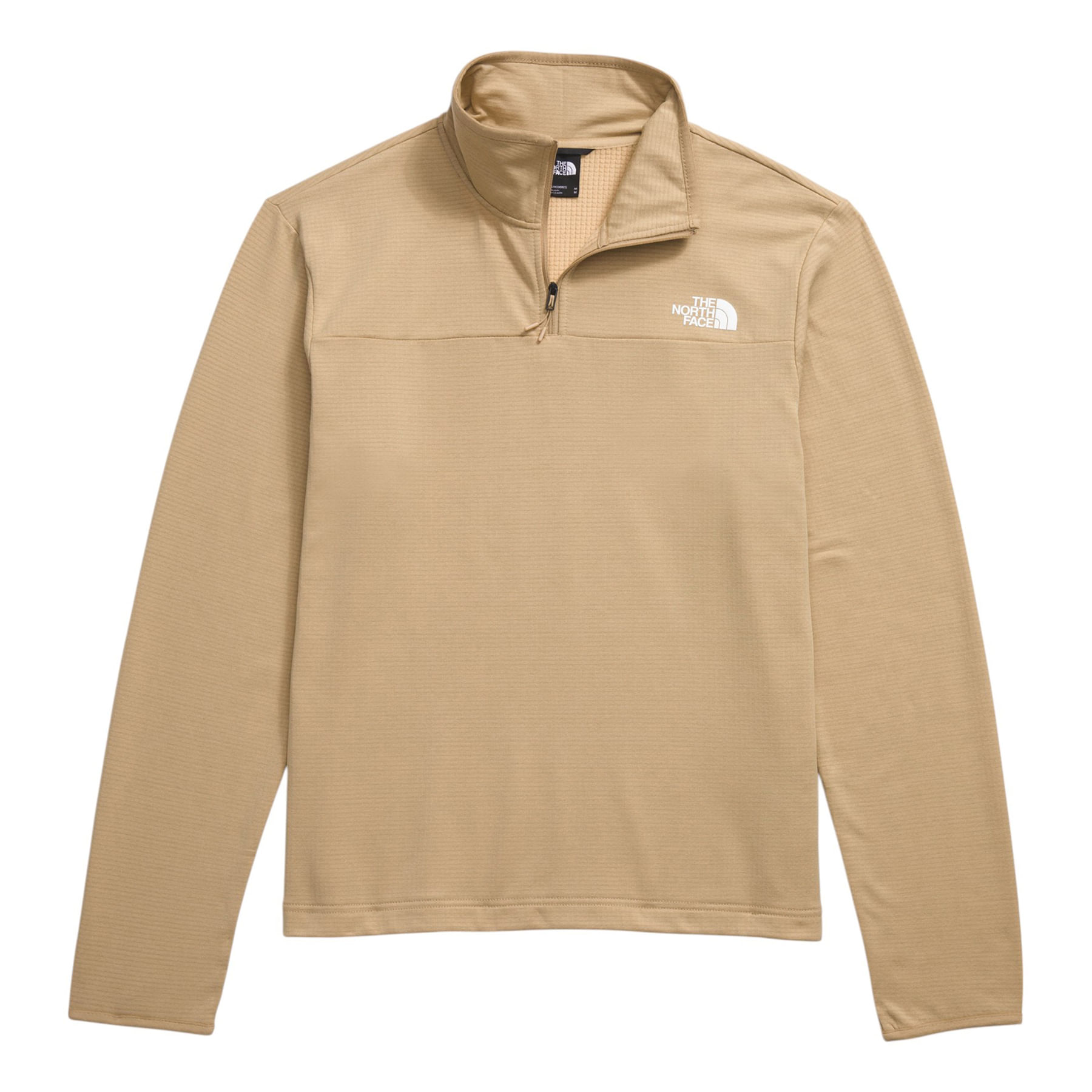 The-North-Face-Cedar-Trail-Grid-Fleece-1-4-Zip---Men-s-Khaki-Stone