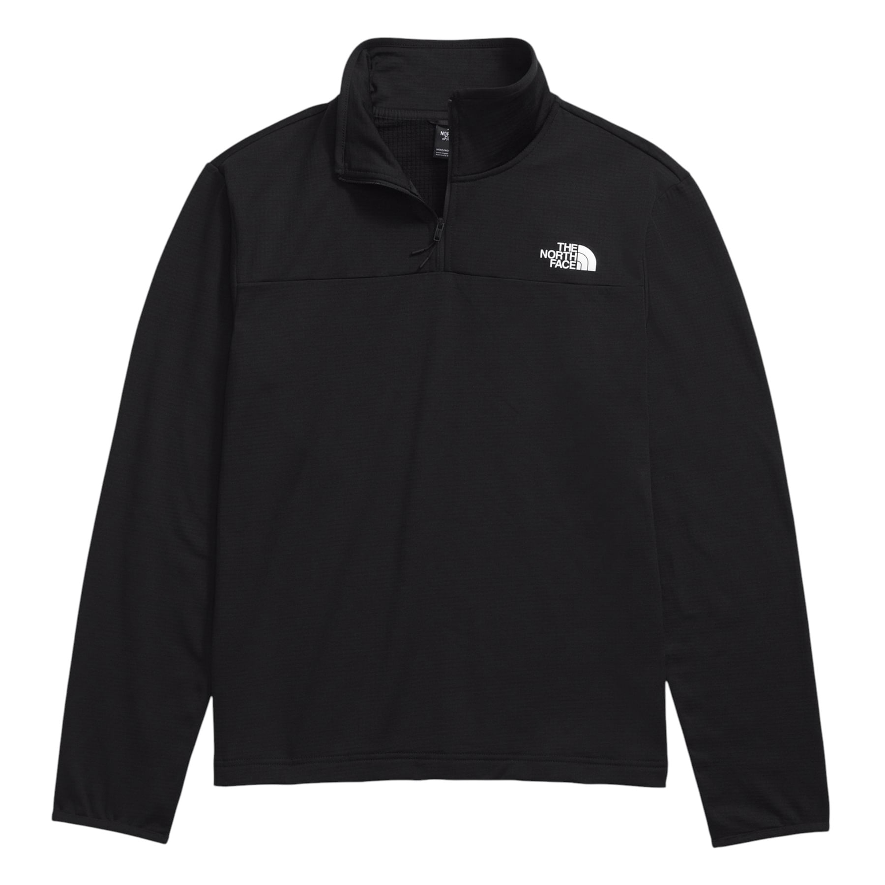 The-North-Face-Cedar-Trail-Grid-Fleece-1-4-Zip---Men-s-TNF-Black