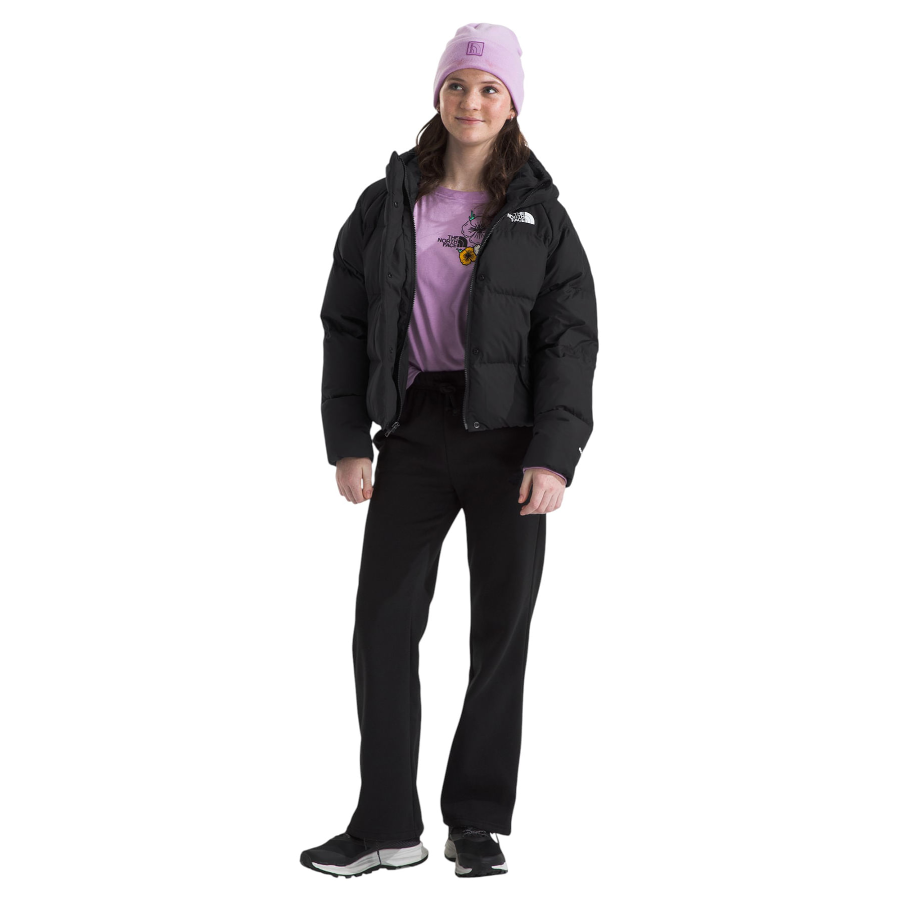 THE NORTH FACE DOWNJACKET 　レディース　キッズ　M The North Face North Down Hooded Jacket (Girls') - Peter