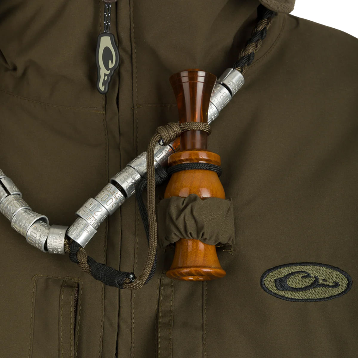 Drake-MST-Waterproof-Fleece-Lined-Quarter-Zip-Jacket---Men-s-Green-Timber