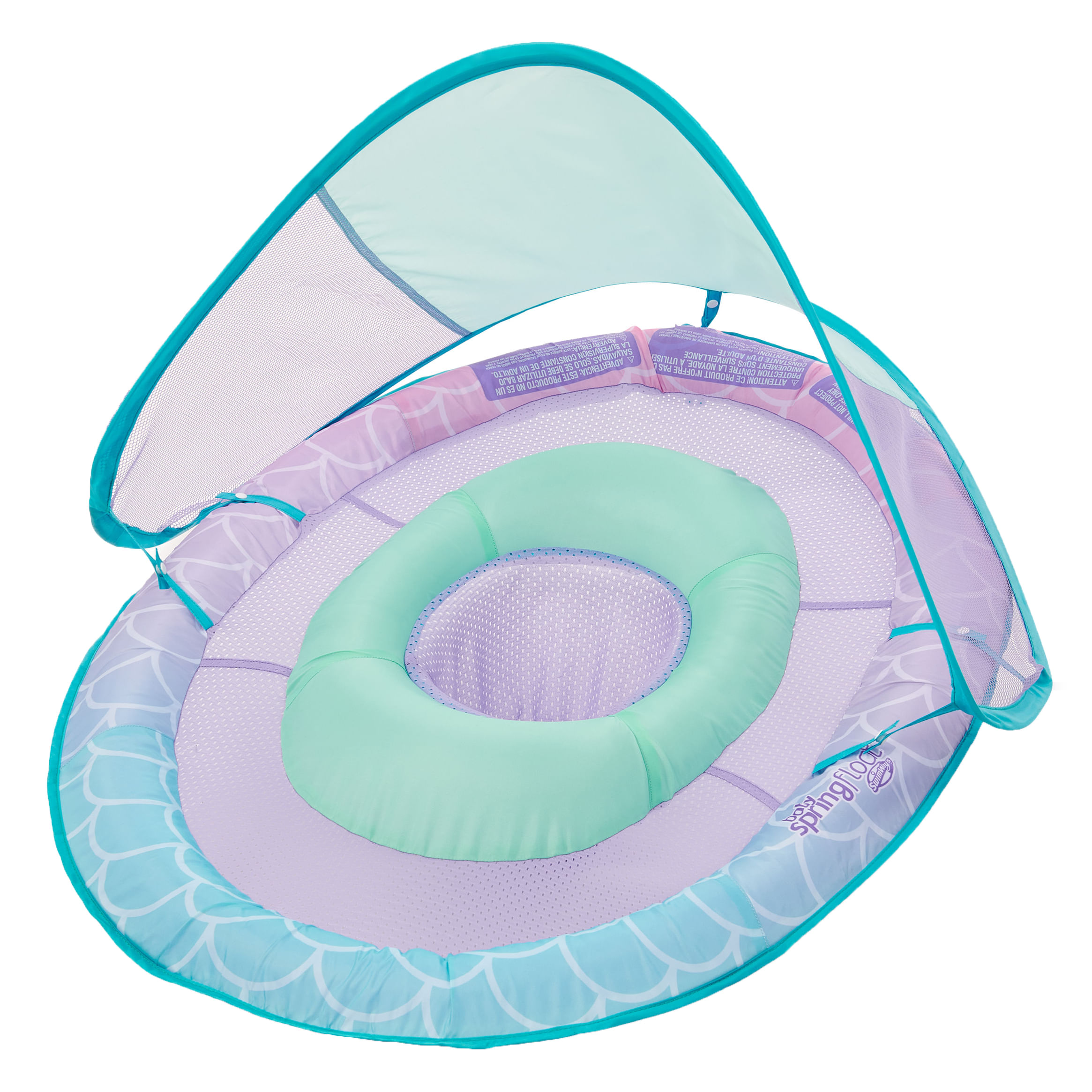 How To Fold Swimways Baby Spring Float Baby Float How To Fold With