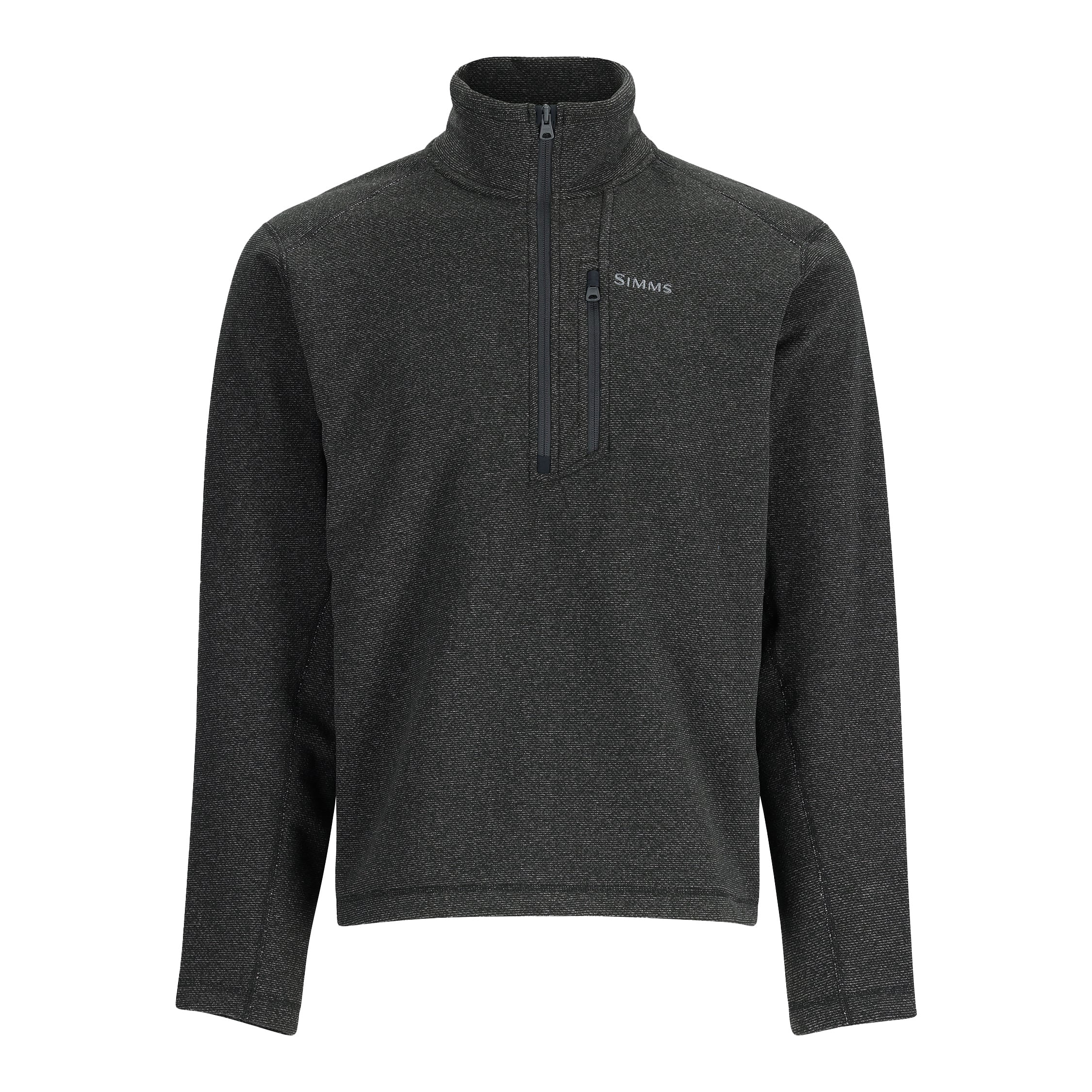 Simms-Rivershed-Half-Zip-Fleece---Men-s-Black-Heather