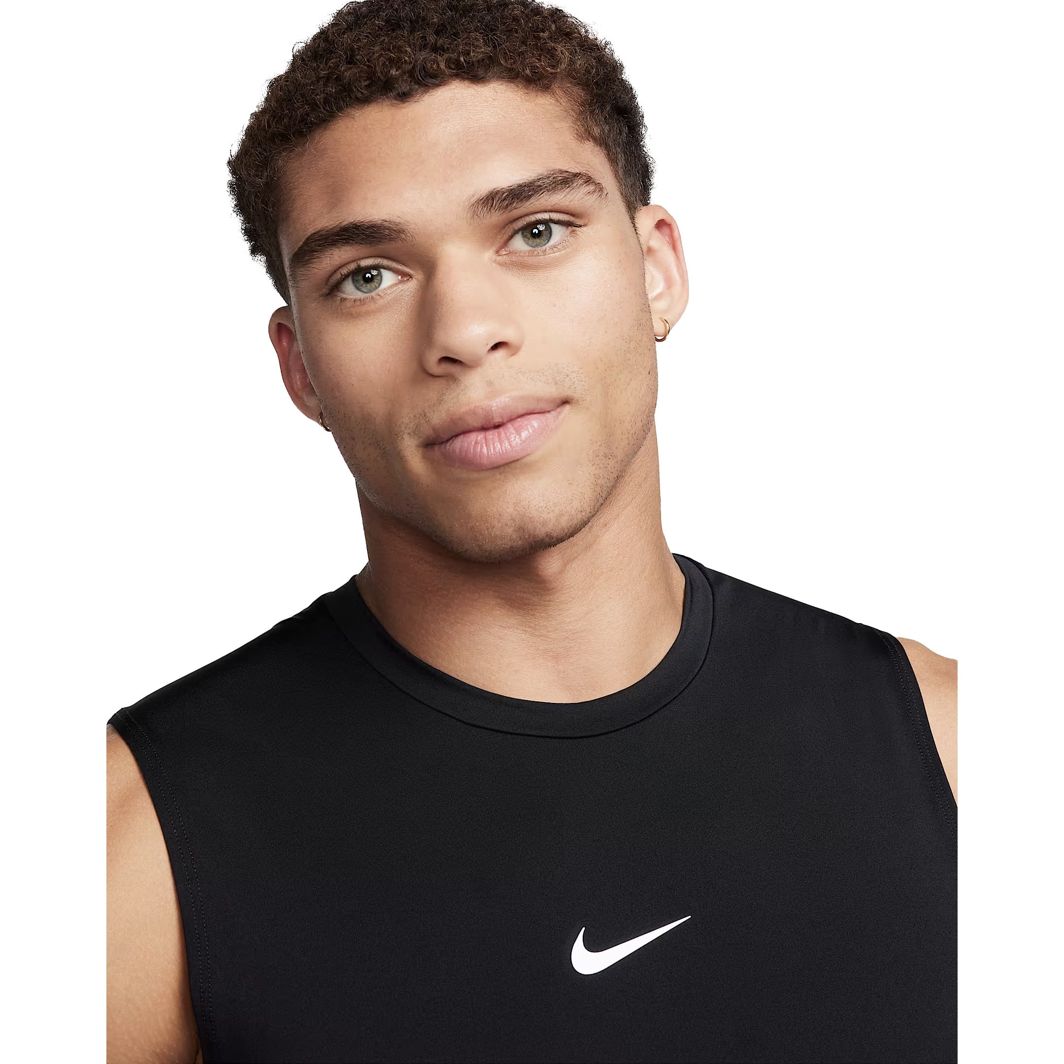 Nike-Pro-Dri-FIT-Slim-Sleeveless-Top---Men-s-Black---White