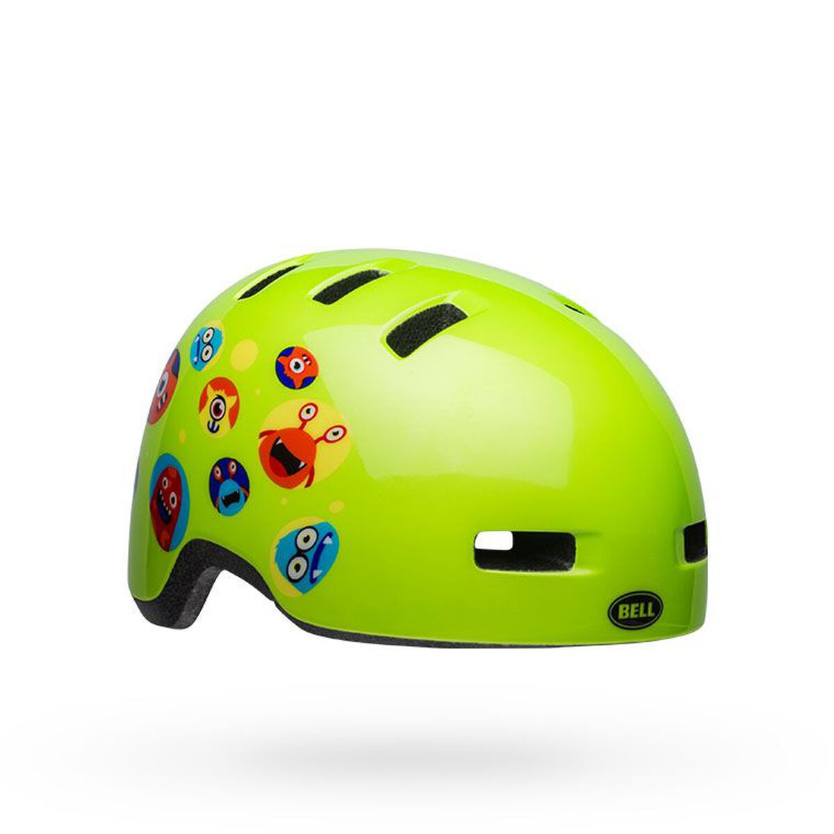 Bell-Lil-Ripper-Helmet---Kids--Monsters-Gloss-Green