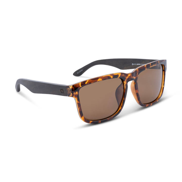 One-Optic-Mashup-Polarized-Sunglasses-Shiny-Tortoise---Wood---Brown