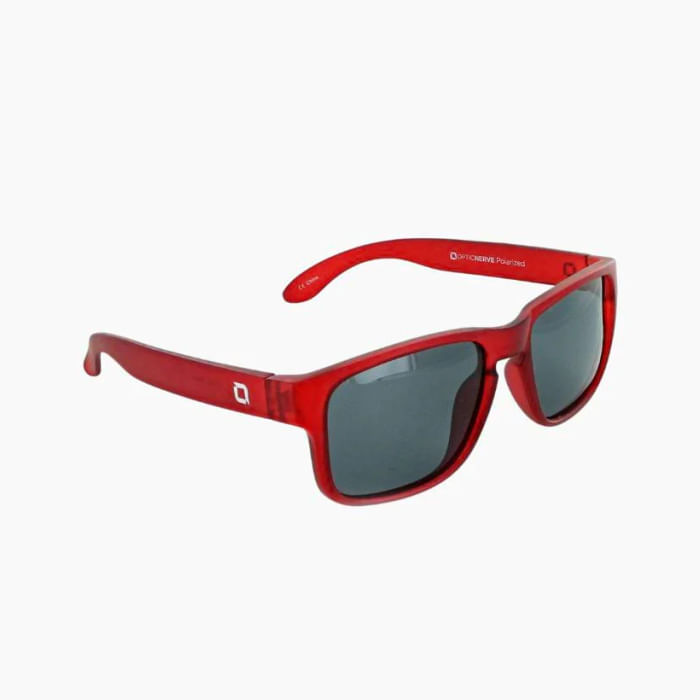 One-Optic-Wee-Peet-Sunglasses---Youth-Crystal-Red---Smoke