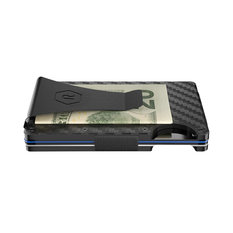 The Ridge Carbon Fiber Wallet w/ Money Clip - Als.com
