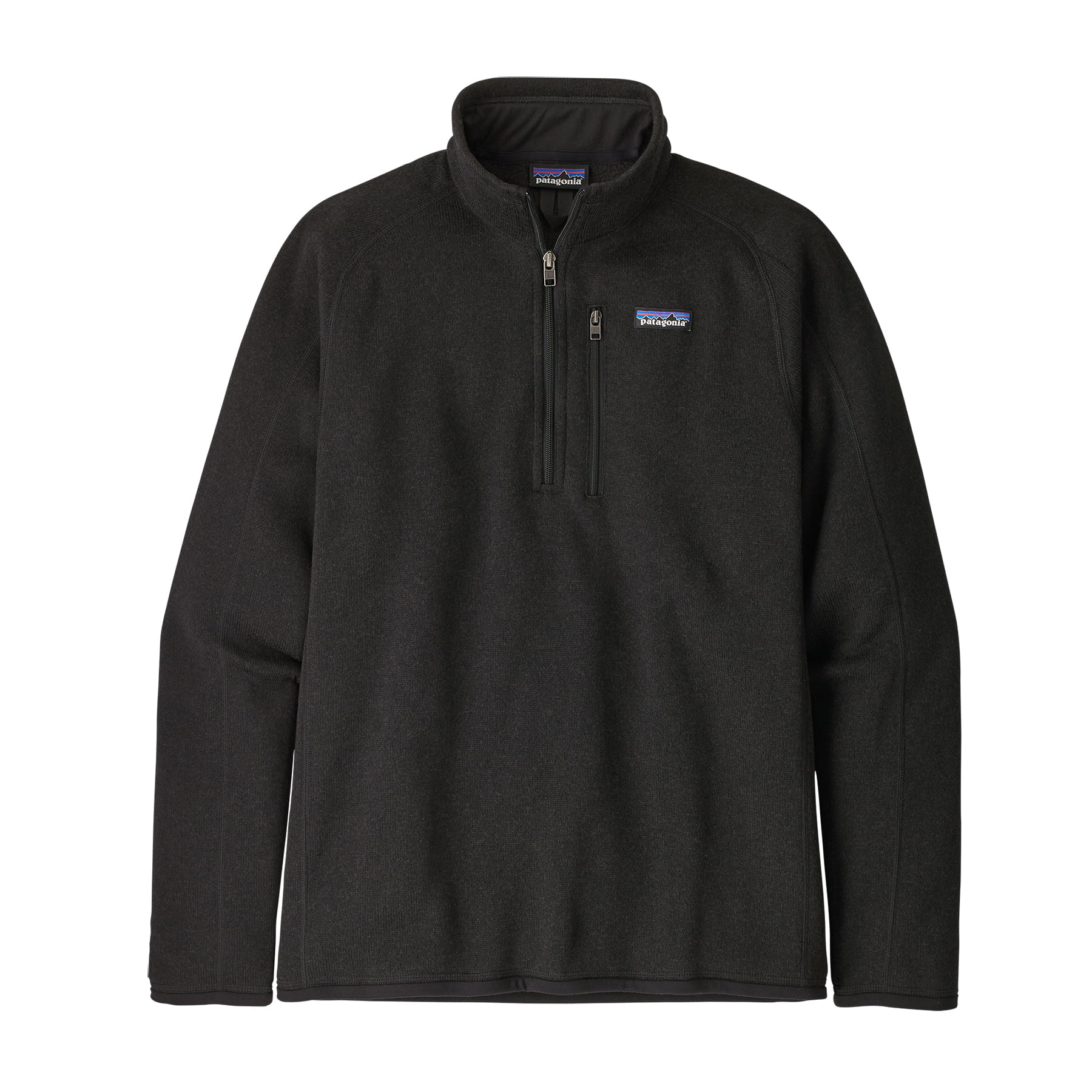 Patagonia-Better-Sweater-Quarter-Zip-Fleece-Jacket---Men-s-Black