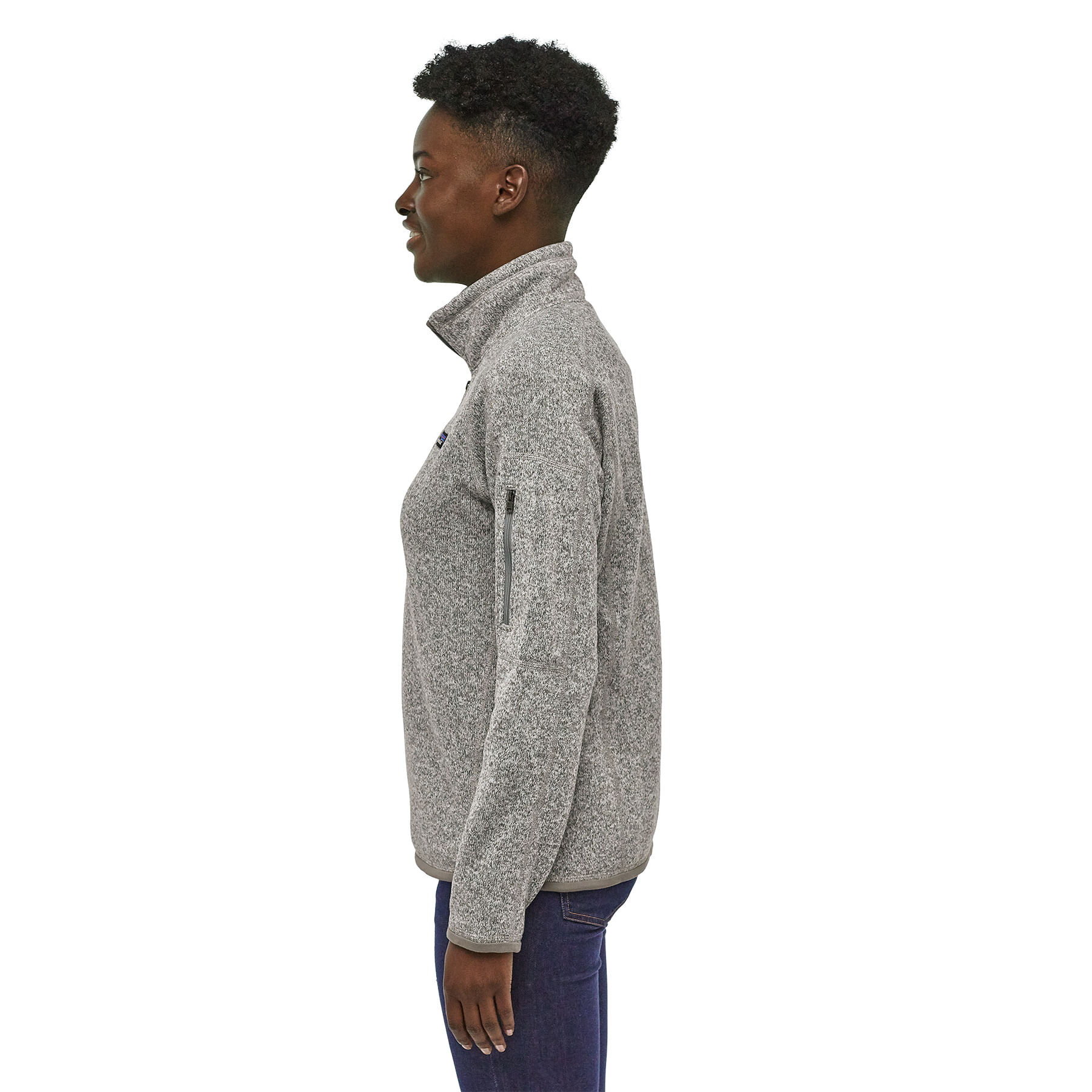 Patagonia-Better-Sweater-Quarter-zip-Fleece-Jacket---Women-s-Birch-White