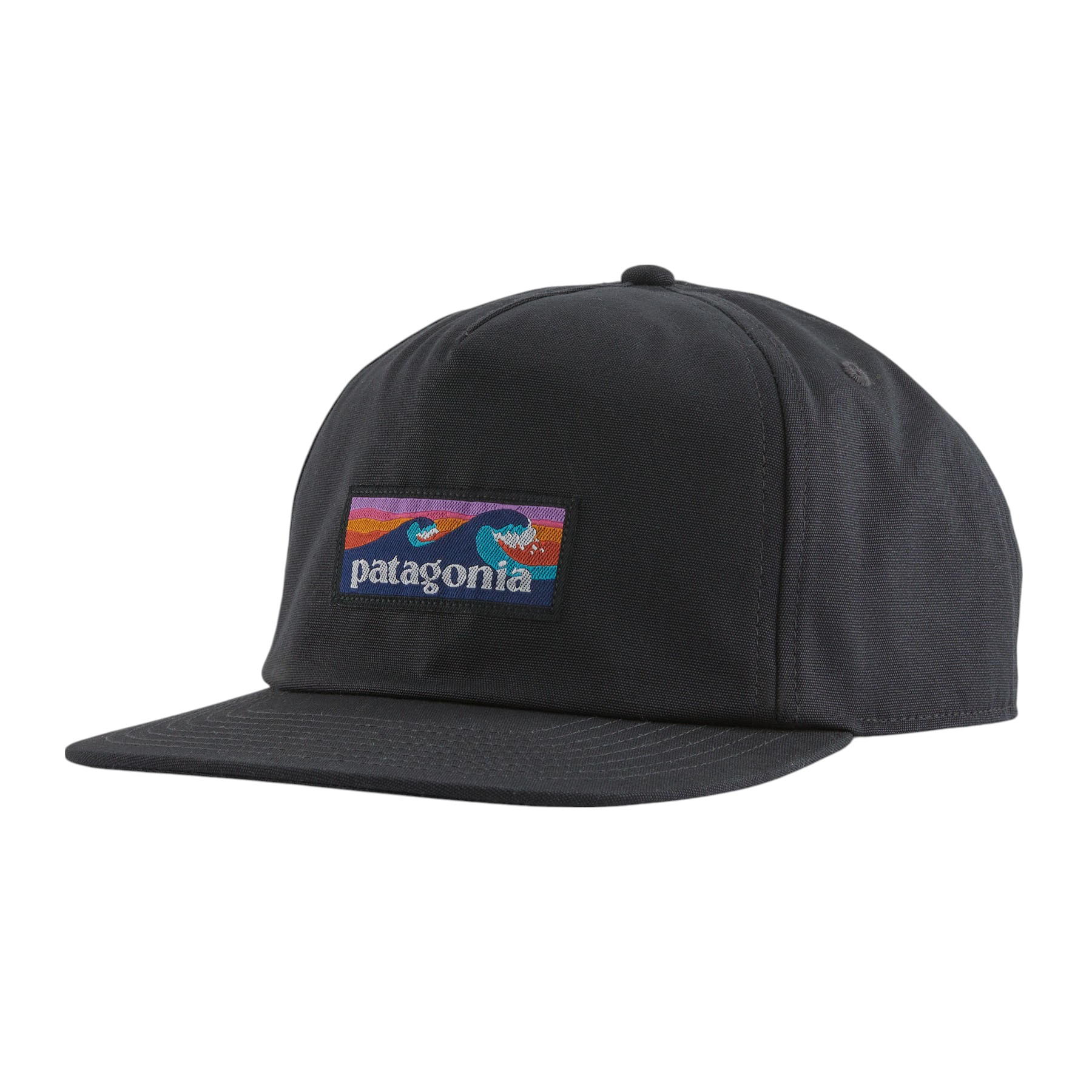 Patagonia-Boardshort-Label-Funfarer-Cap-Ink-Black