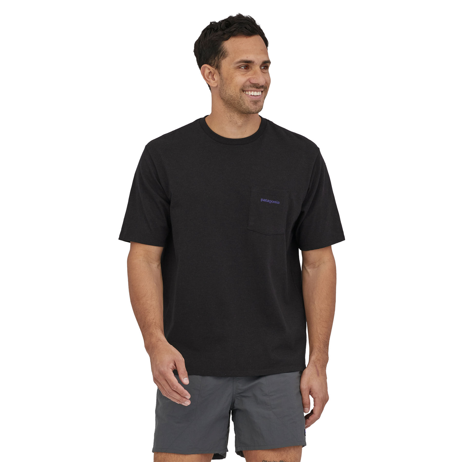 Patagonia-Boardshort-Logo-Pocket-Responsibili-Tee-Shirt---Men-s-Ink-Black