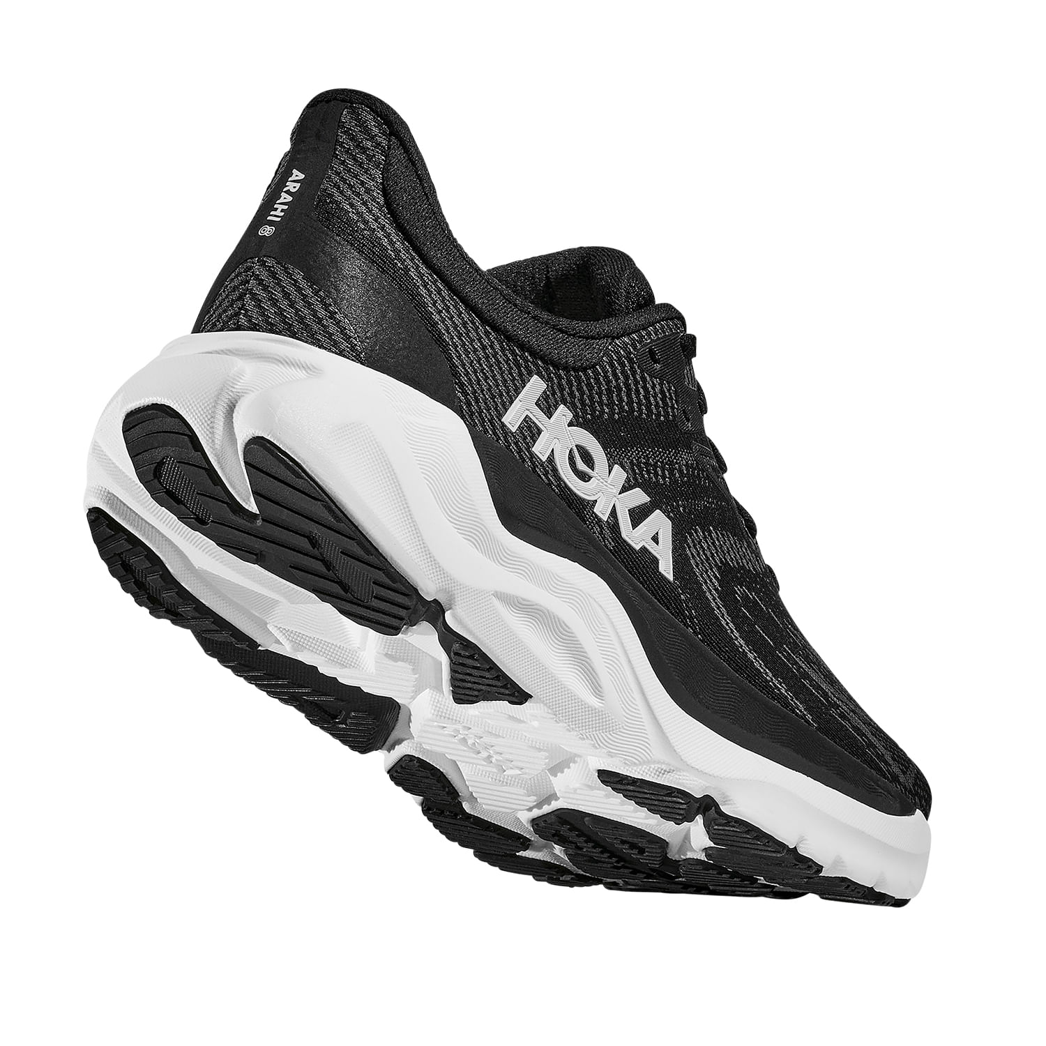 HOKA-Arahi-8-Running-Shoe---Women-s-Black---White