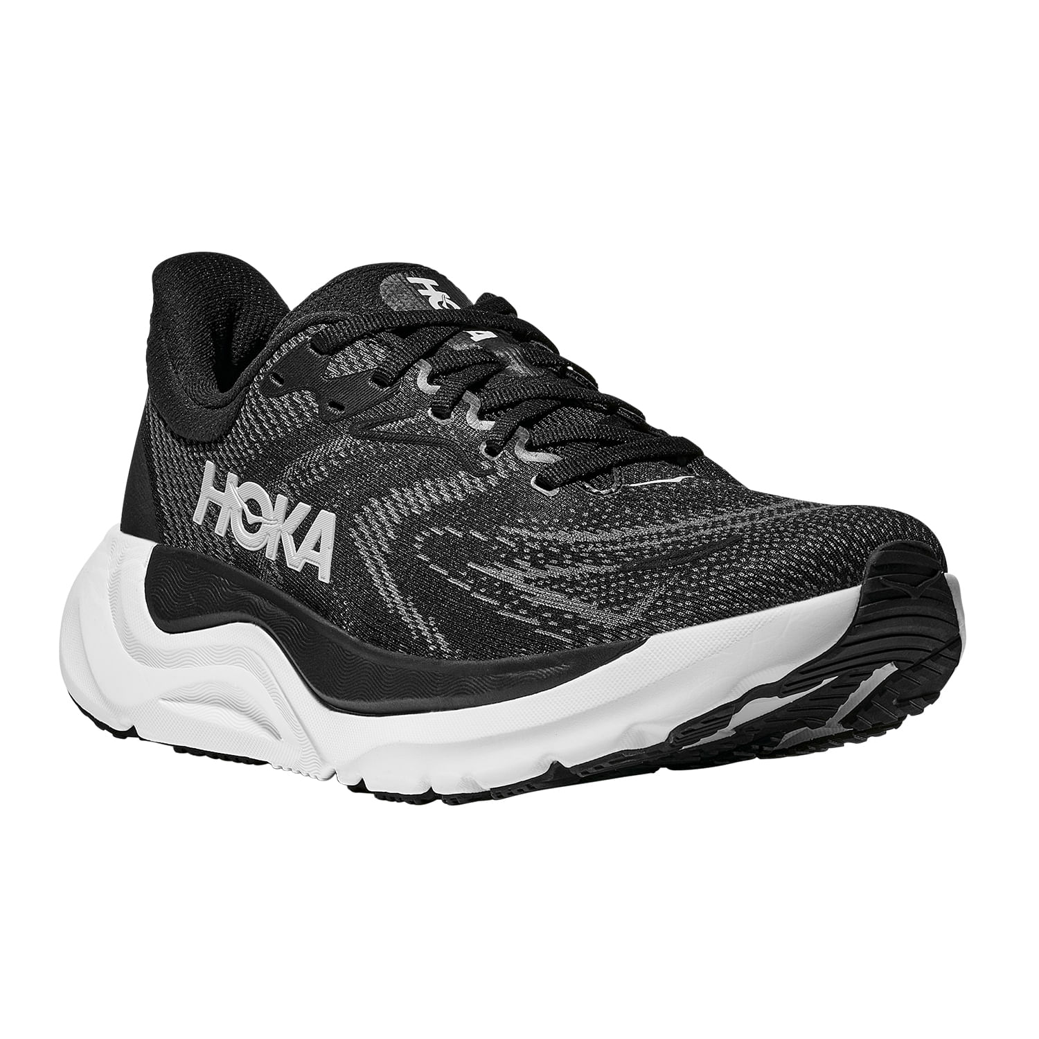 HOKA-Arahi-8-Running-Shoe---Women-s-Black---White