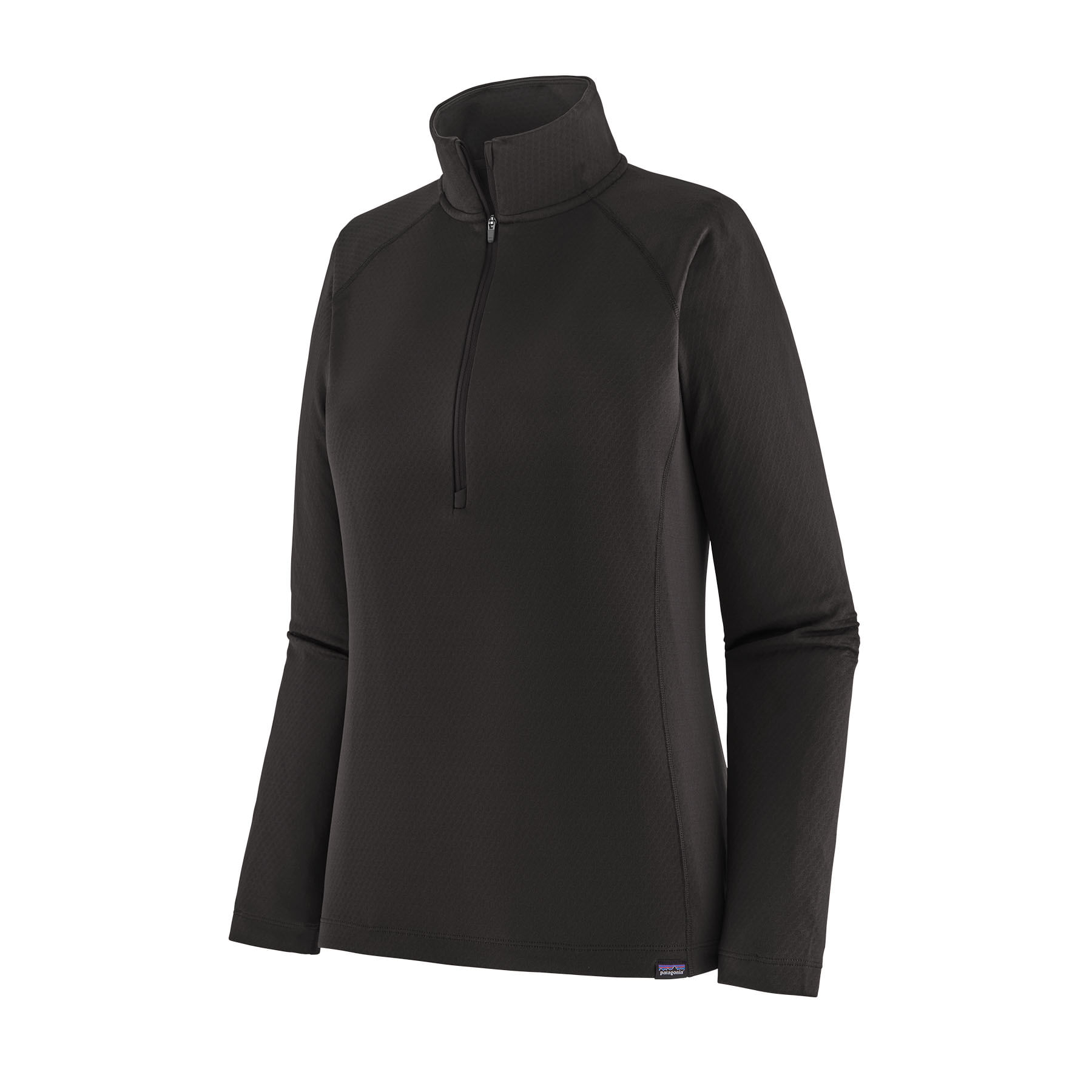 Patagonia-Capilene-Midweight-Zip-Neck---Women-s-Black