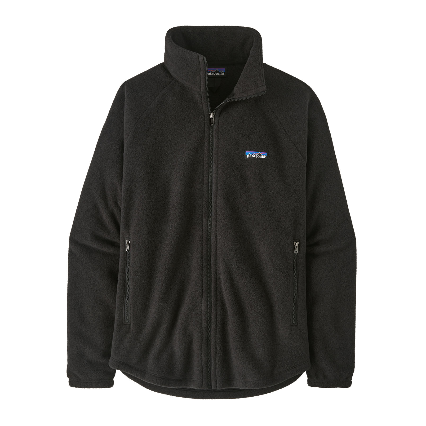 Patagonia-Classic-Microdini-Fleece-Jacket---Women-s-Black