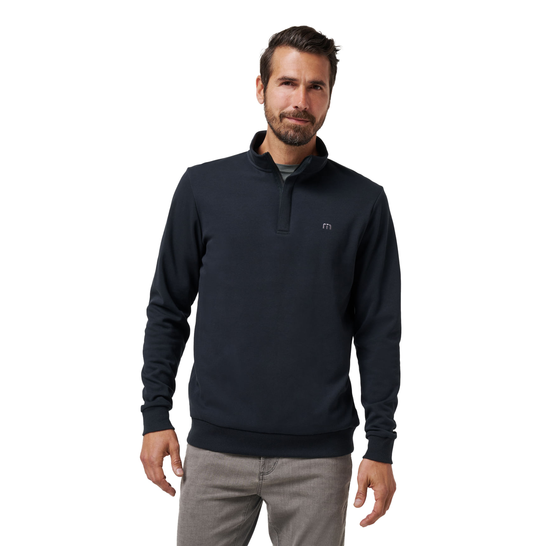 TravisMathew-Cloud-Quarter-Zip-2.0-Pullover---Men-s-Black