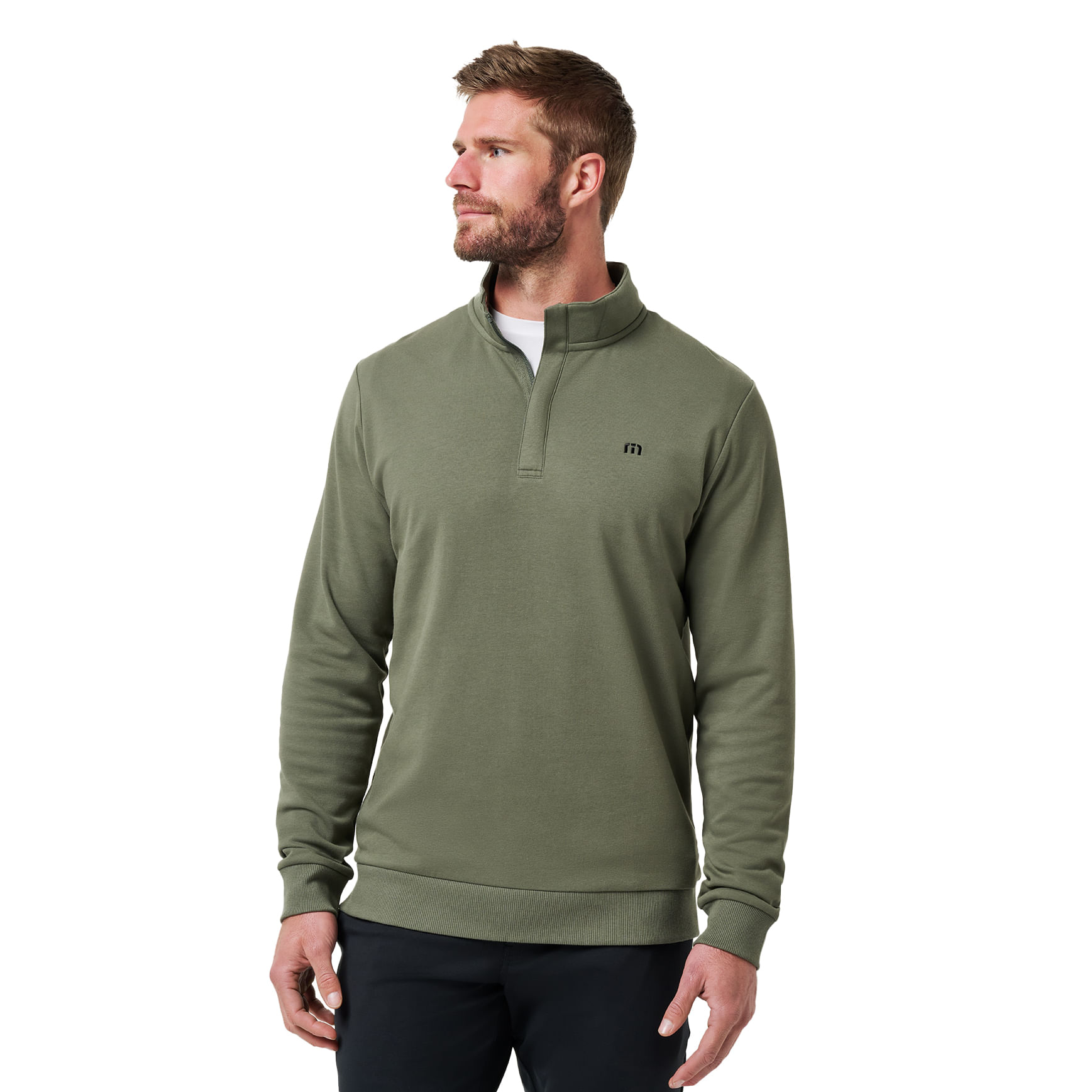 TravisMathew Cloud Quarter Zip 2.0 Pullover - Men's - Als.com