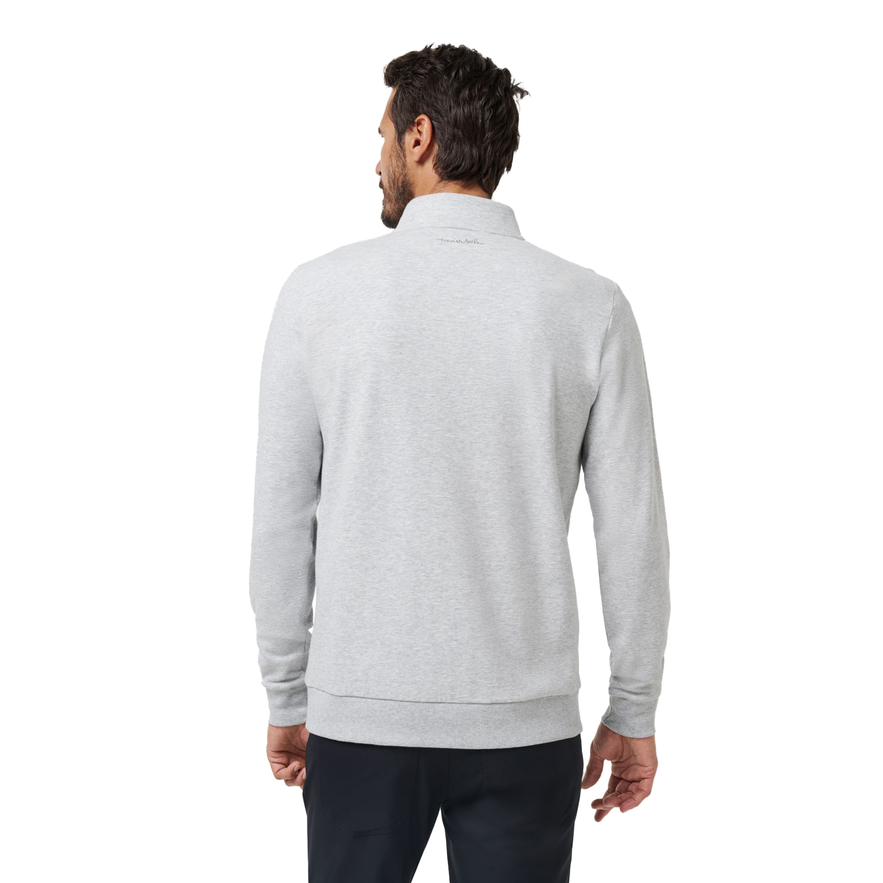 TravisMathew-Cloud-Quarter-Zip-2.0-Pullover---Men-s-Heather-Light-Grey