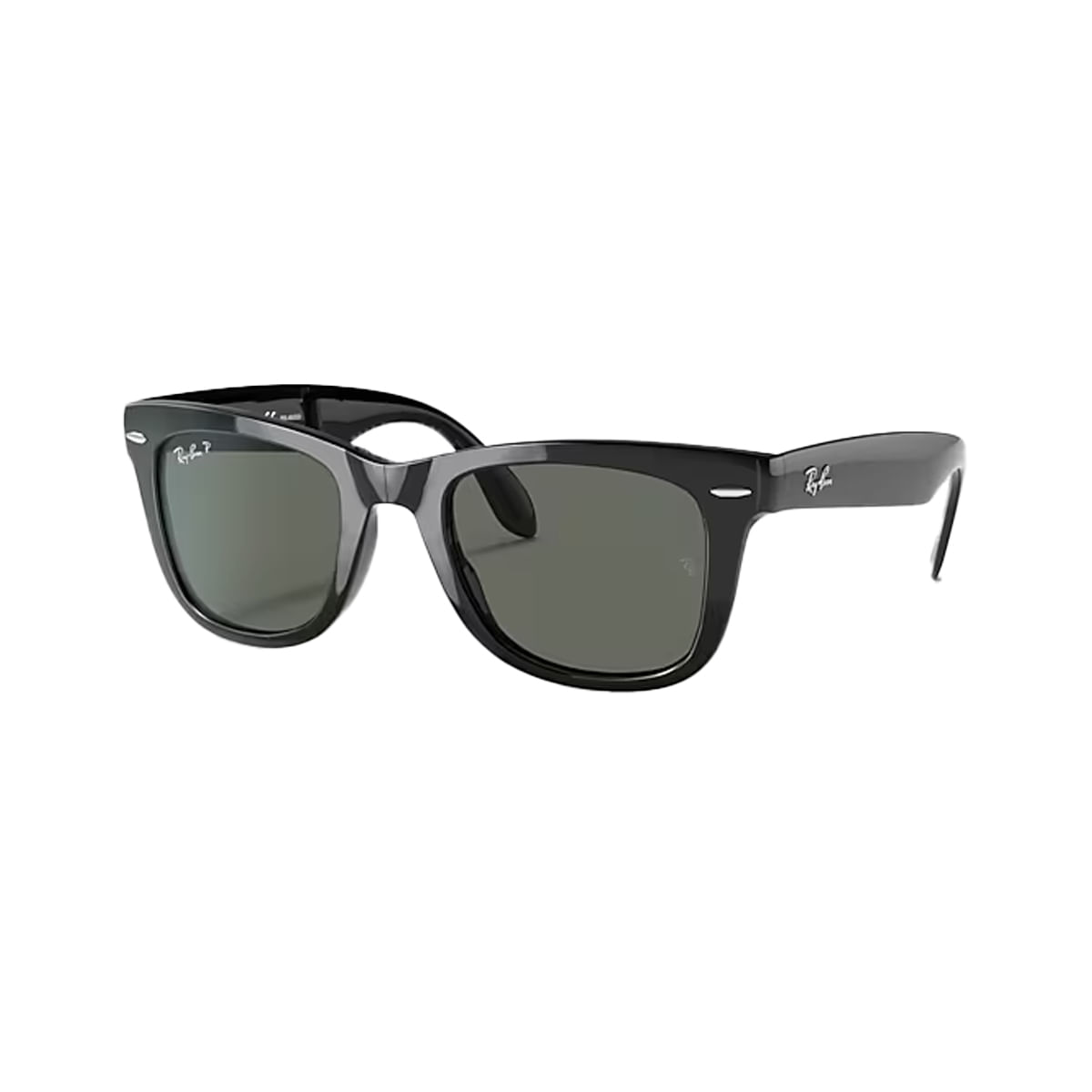 Ray-Ban-Folding-Wayfarer-Sunglasses-Black---Gnull5-Green