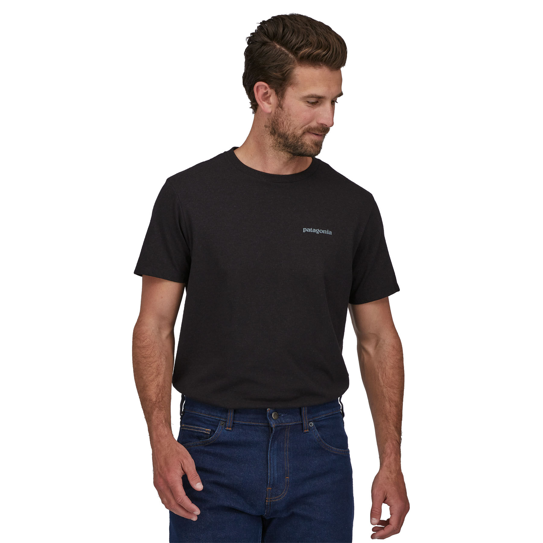 Patagonia-Fitz-Roy-Icon-Responsibili-Tee-Shirt-Ink-Black