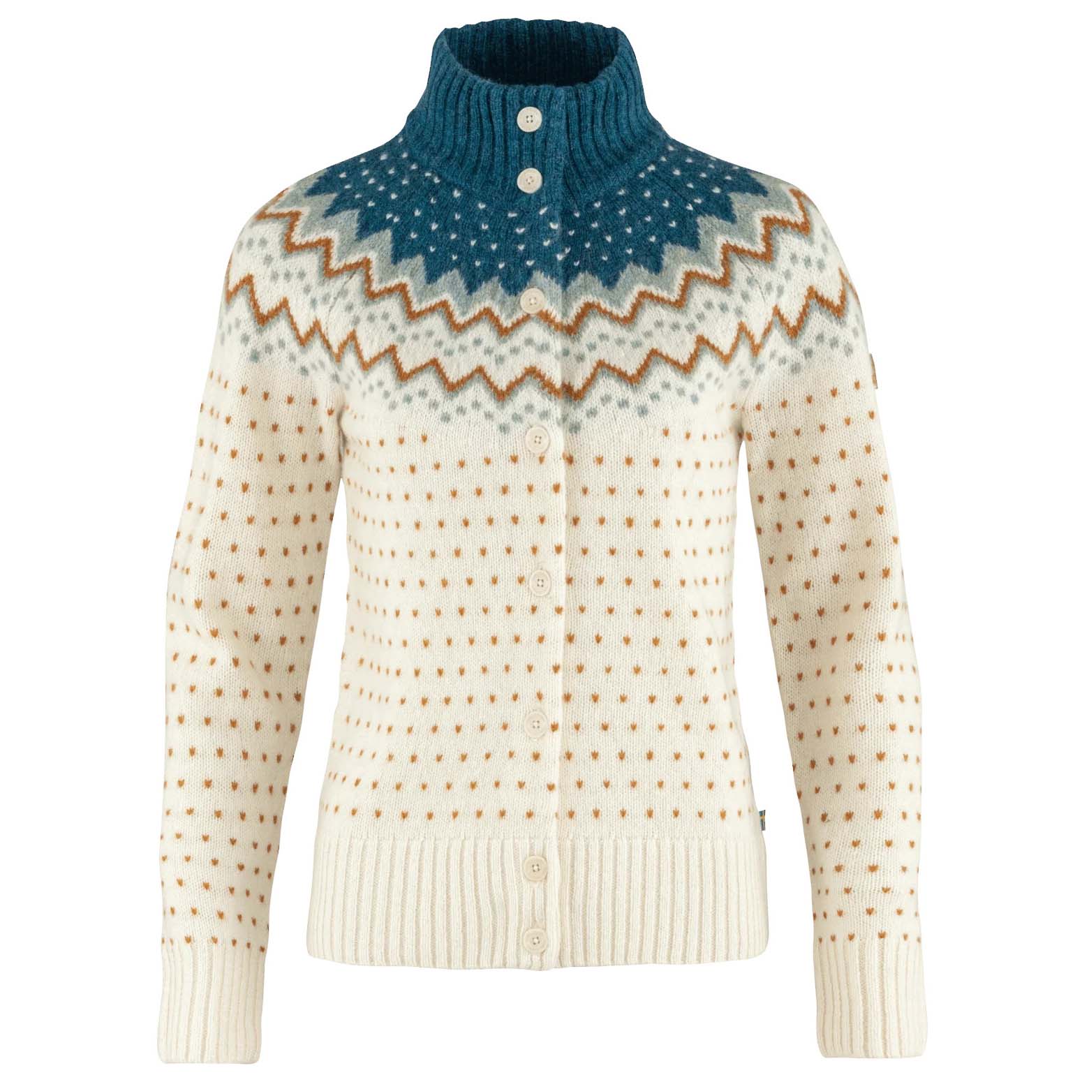 Fjallraven-Ovik-Knit-Cardigan---Women-s-Glacier-Green