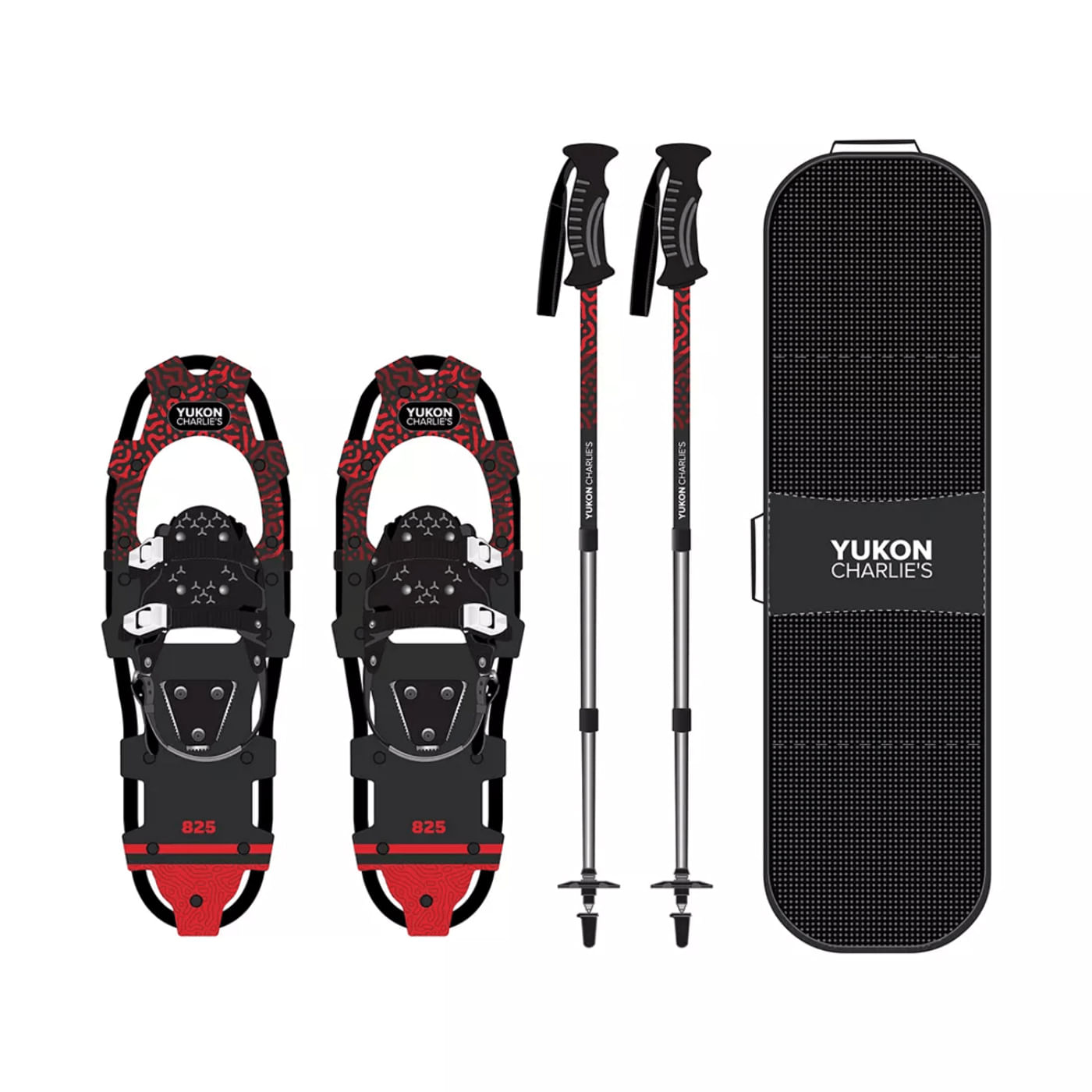 ★スノーシューキット★Mountain Profile Amazon.com : Mountain Profile Pro II Snowshoe Kit, Yellow, 8