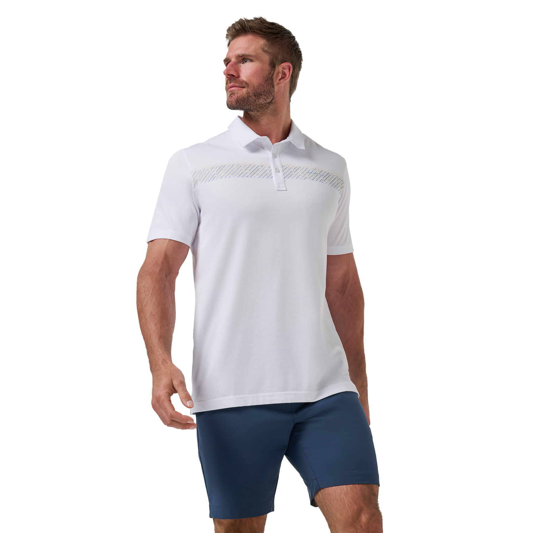 TravisMathew-Landline-Polo-White