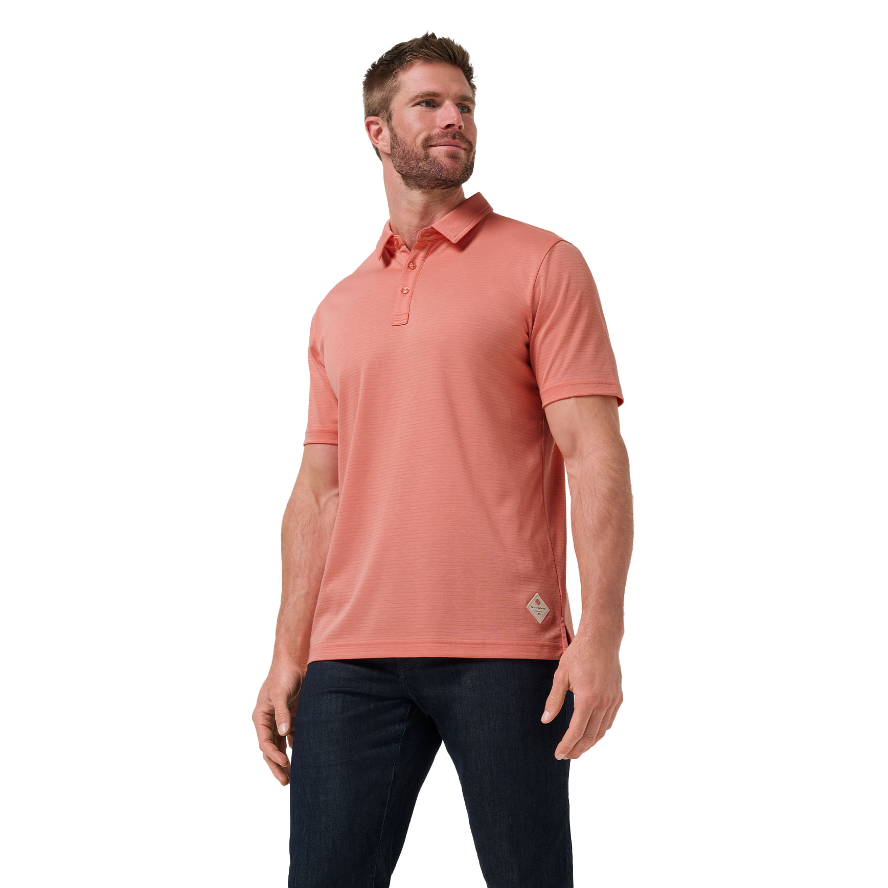 TravisMathew-On-Our-Way-Polo---Men-s-Terra-Cotta