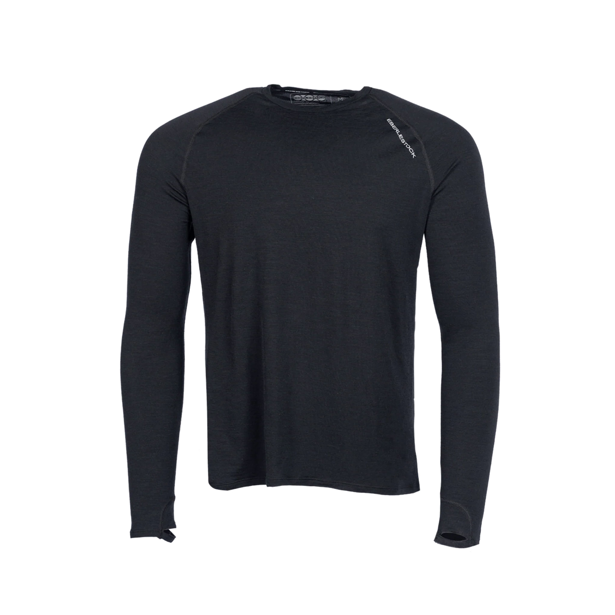Eberlestock-Lochsa-Merino-Short-Sleeve-Shirt---Men-s-Black