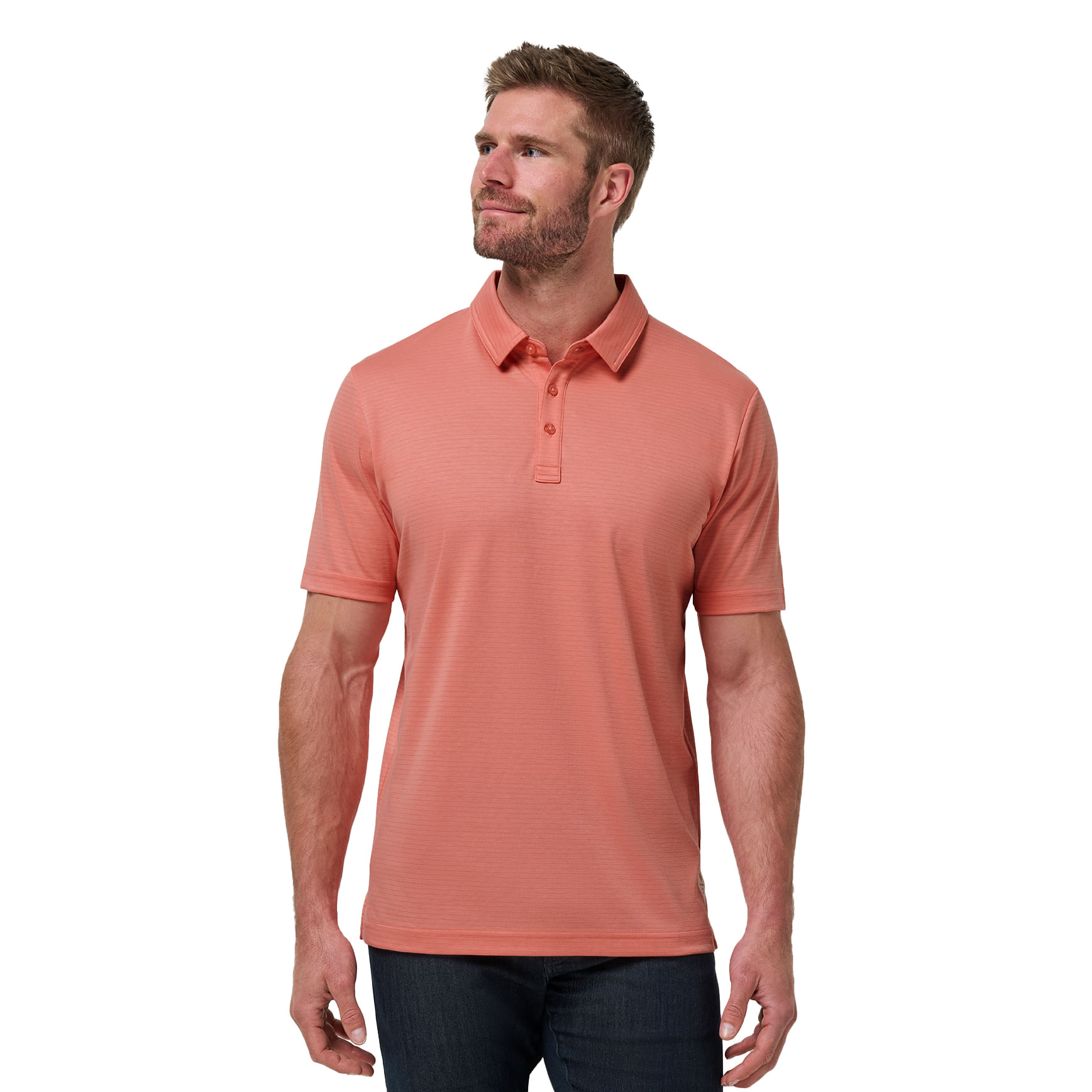 TravisMathew-On-Our-Way-Polo---Men-s-Terra-Cotta