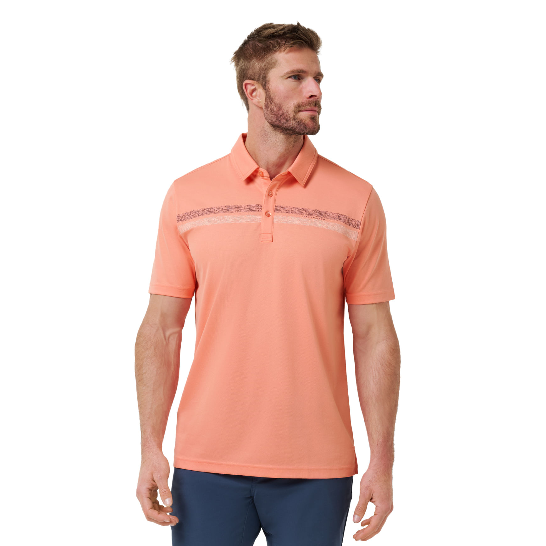 TravisMathew-Roaming-Routes-Polo---Men-s-Terra-Cotta
