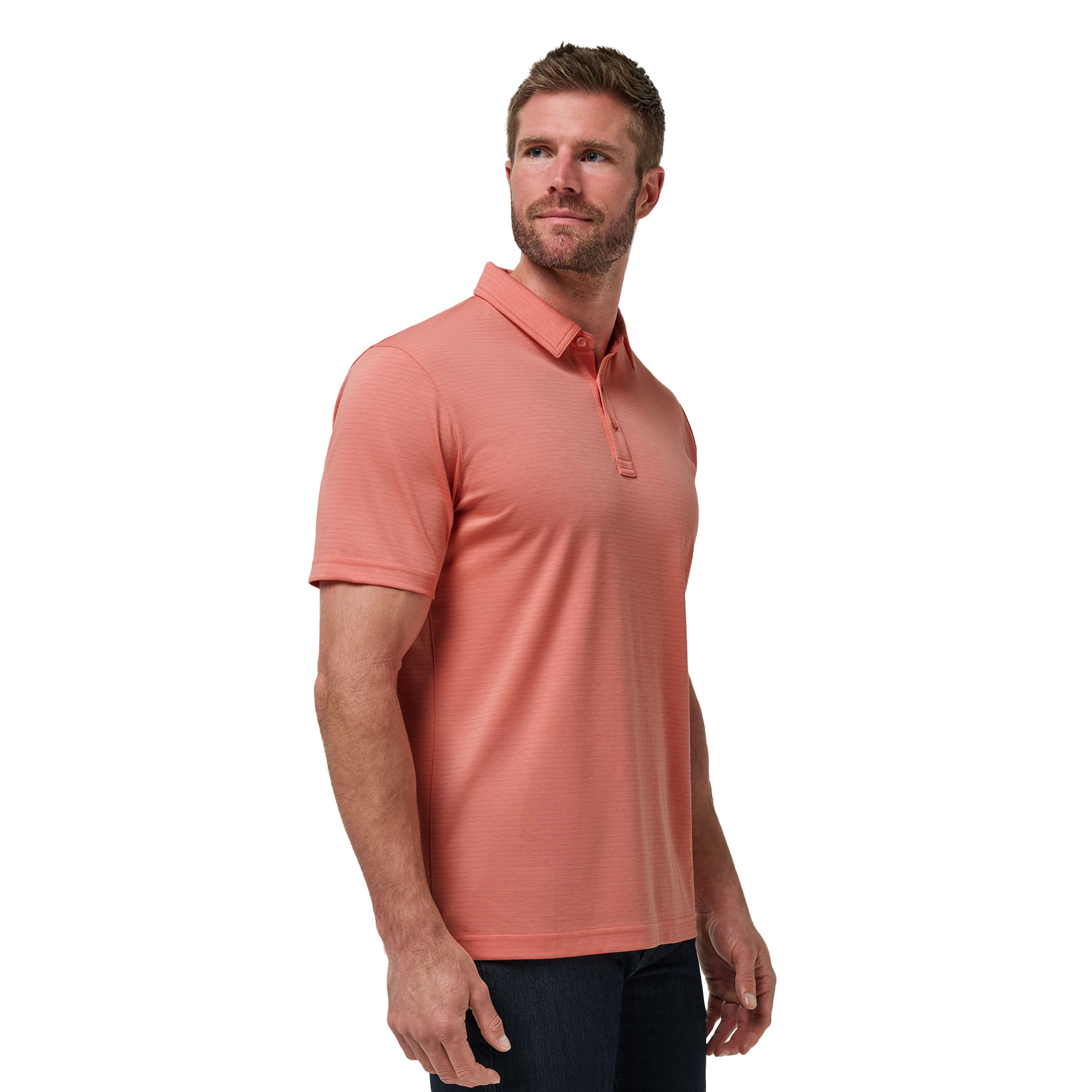 TravisMathew-On-Our-Way-Polo---Men-s-Terra-Cotta