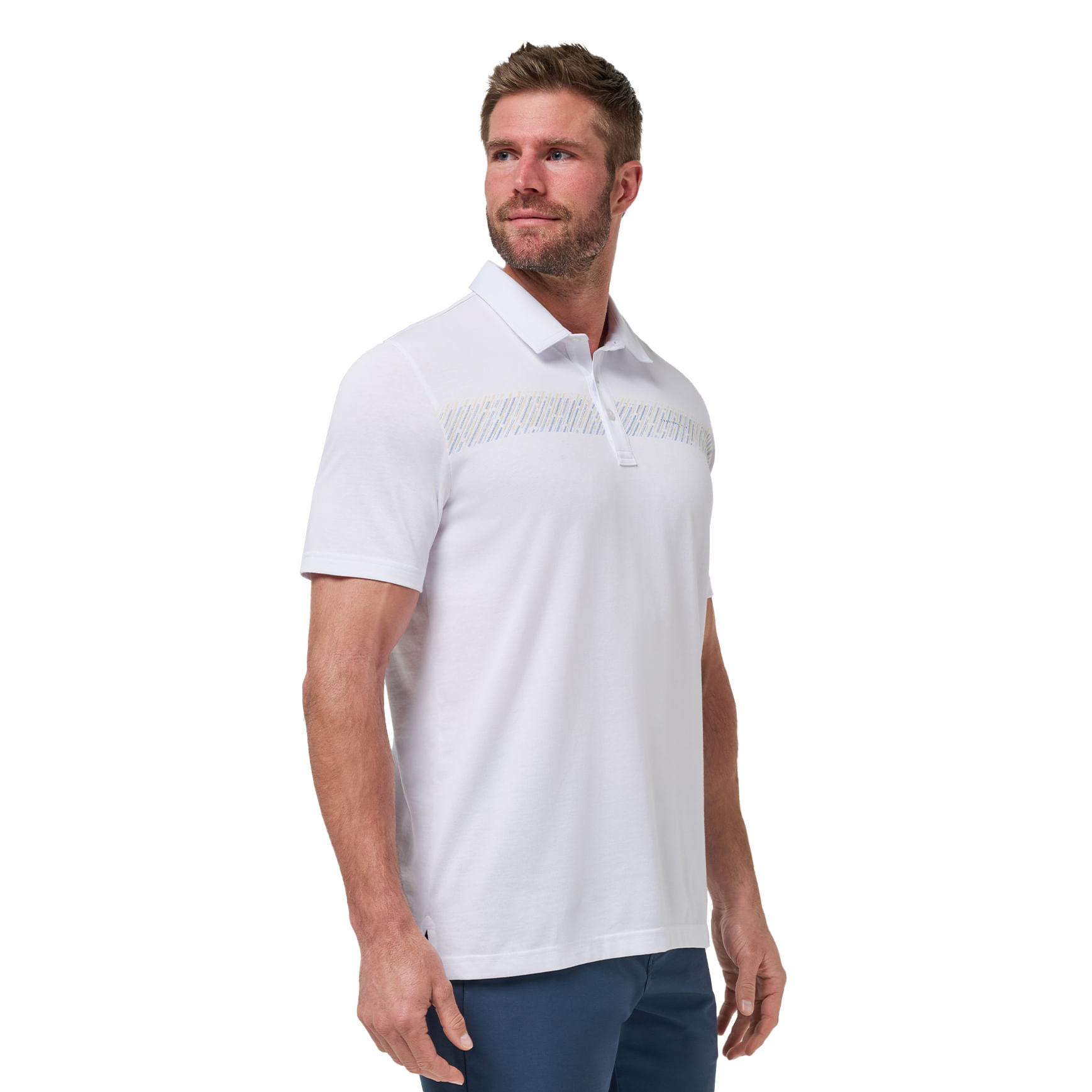 TravisMathew-Landline-Polo-White