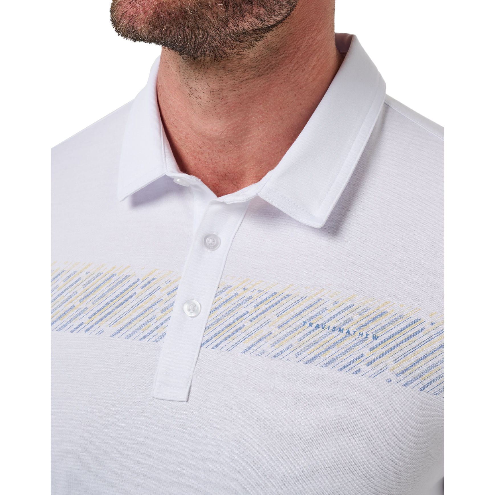 TravisMathew-Landline-Polo-White