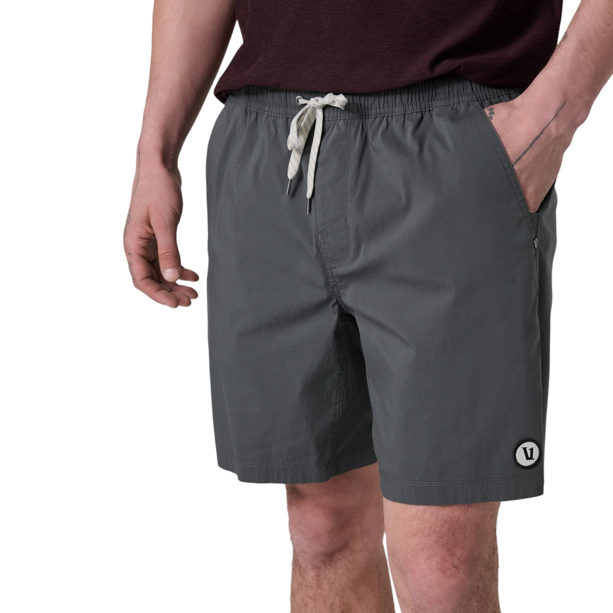 Vuori-Kore-Everyday-Lined-7.5--Short-Dark-Pewter